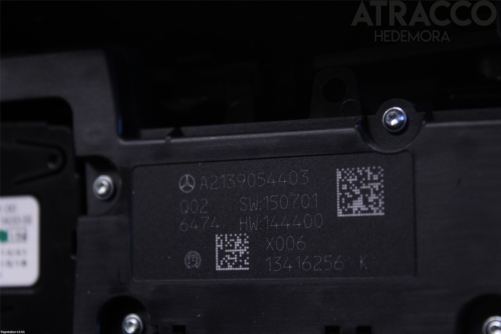 Mercedes-Benz MB E-KLASS (W213) 16-23 Varme Ac Betjening-Display