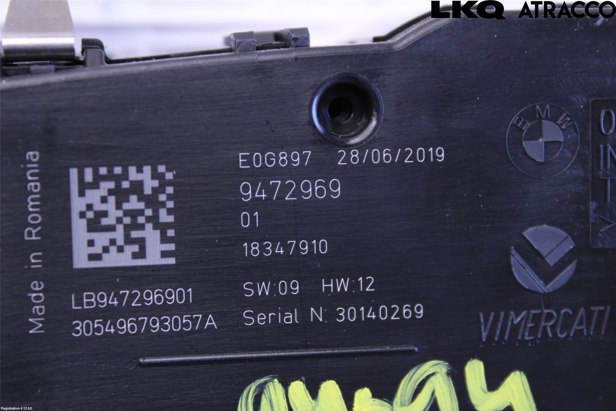 BMW 5 G30/G31/F90 17-23 Bryter Hovedlys