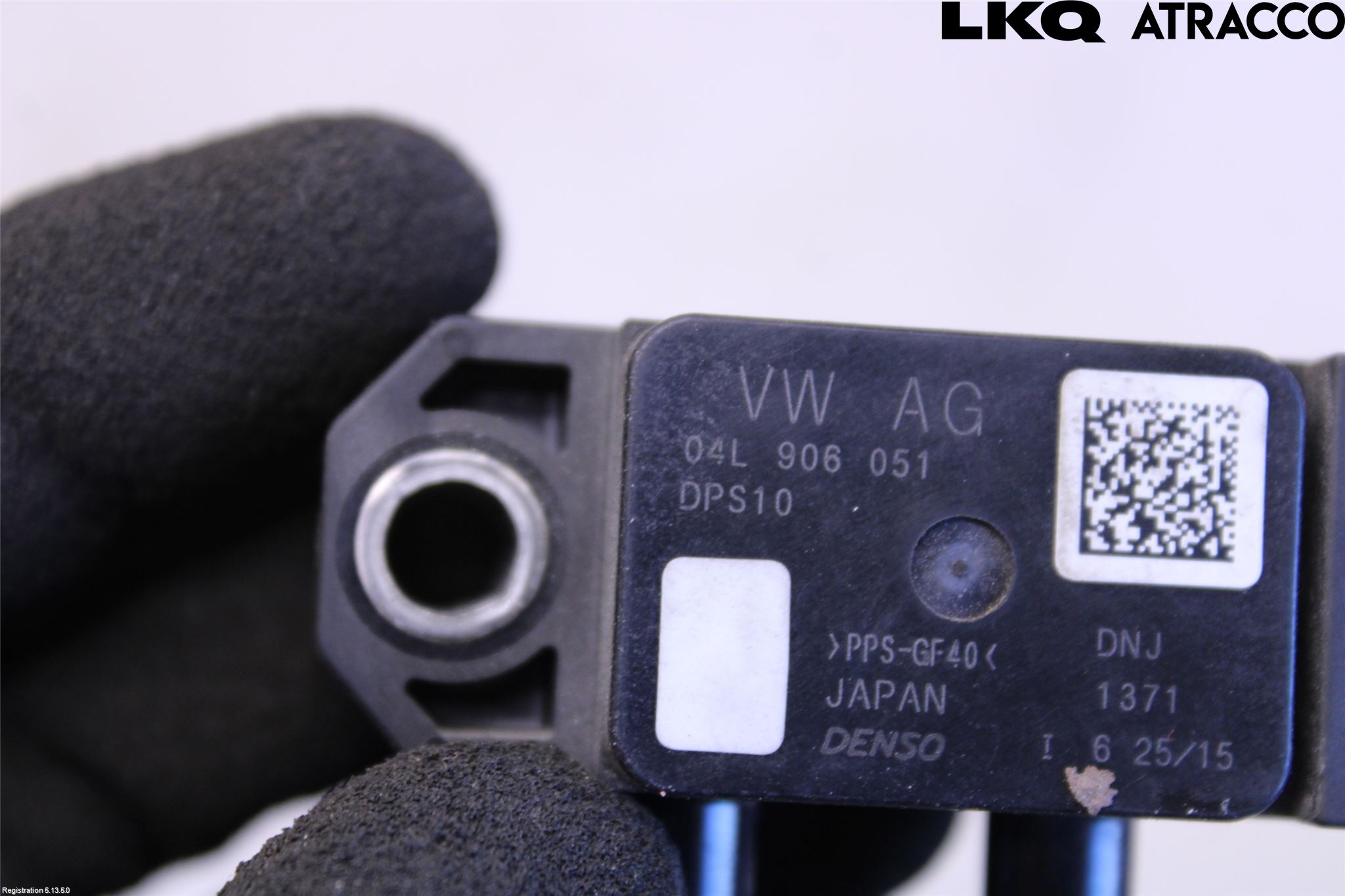 Volkswagen VW POLO 10-17 Sensor Temp-Trykk Avgass