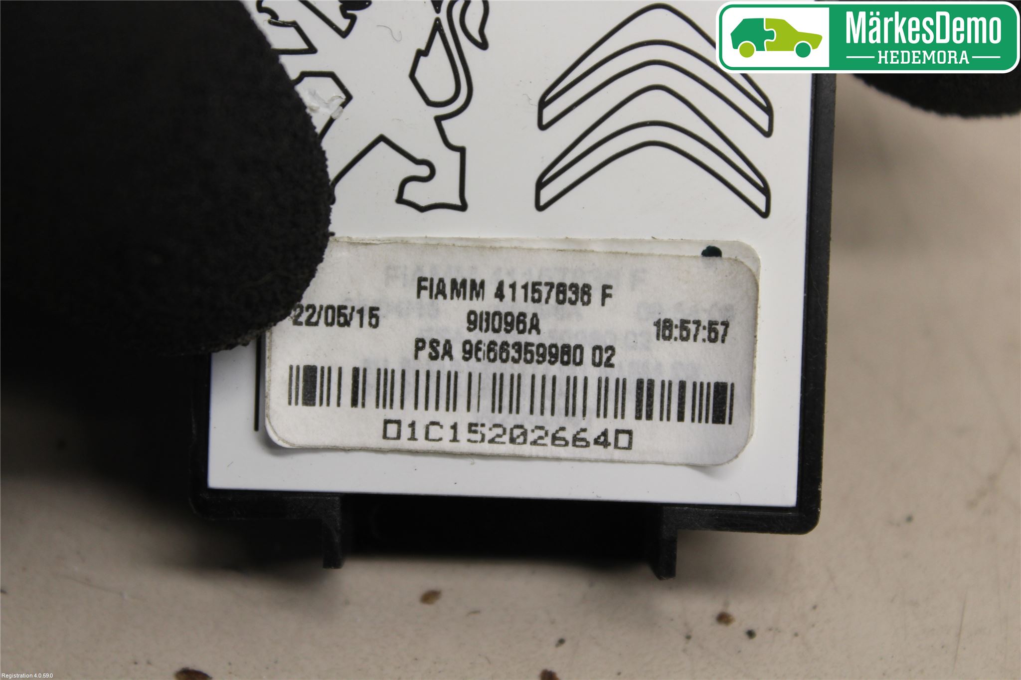 Peugeot 508 11-18 Stereo Antenne Radio-Tv