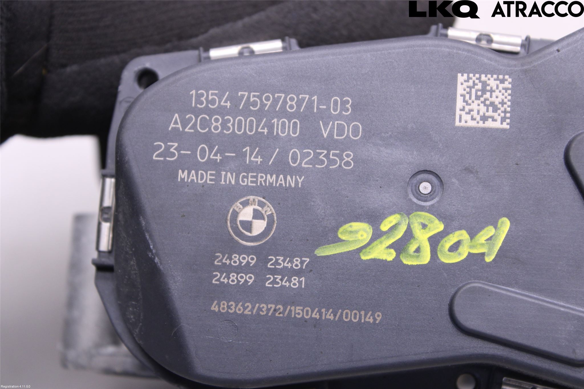 BMW 3 F30/F31/F80 12-19 Inns Spjeldhus