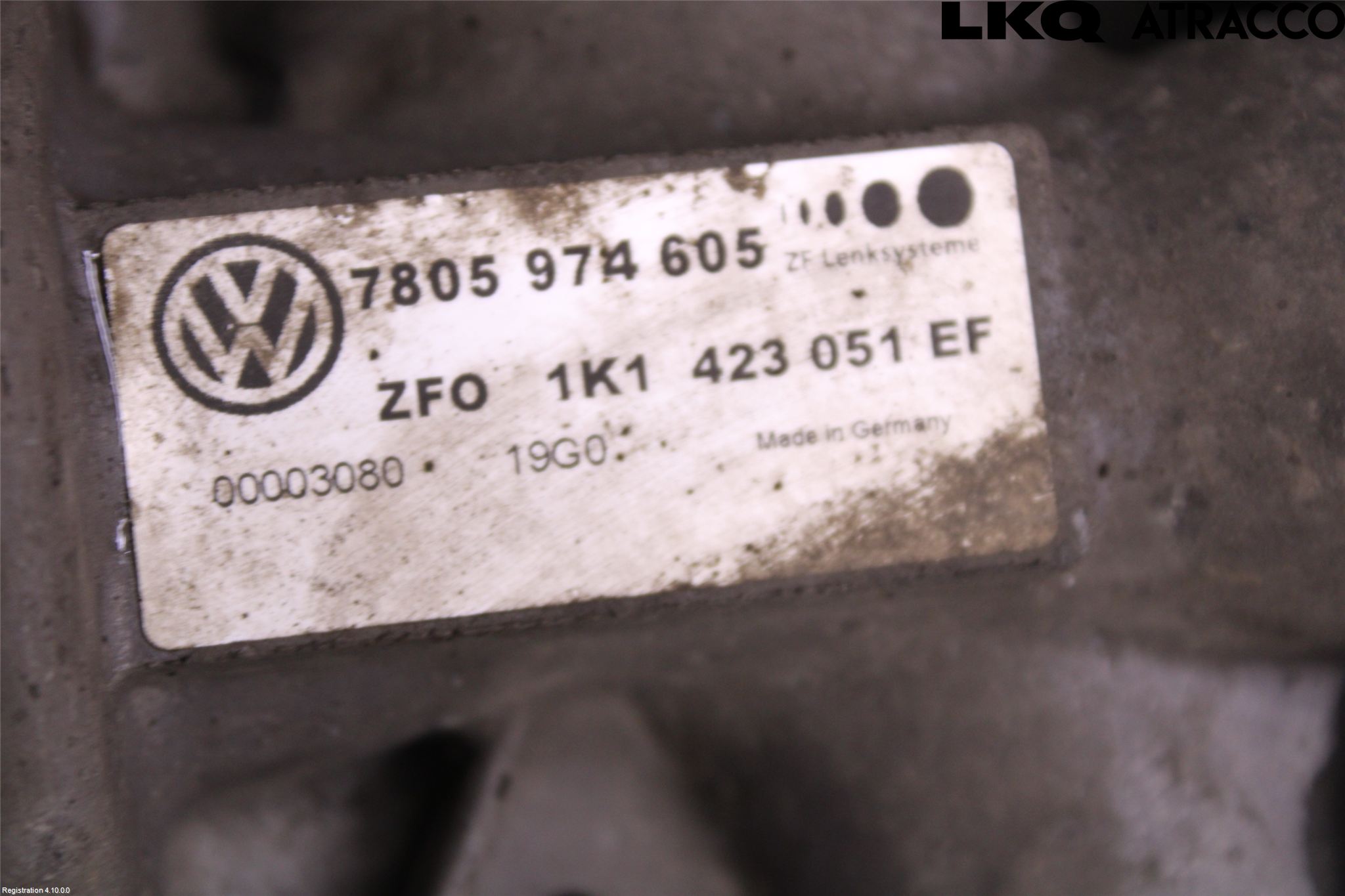 Volkswagen VW GOLF VI 09-13 Styrväxel/Snäcka Elektrisk