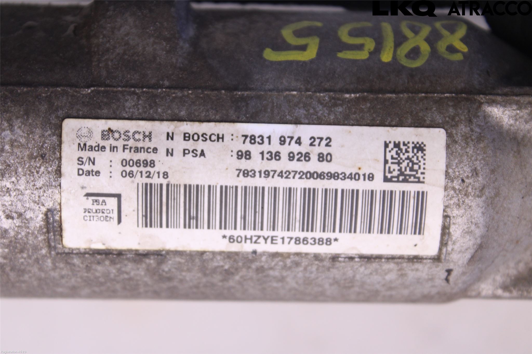 Toyota PROACE II 16- Servo Snekke - Tannstang