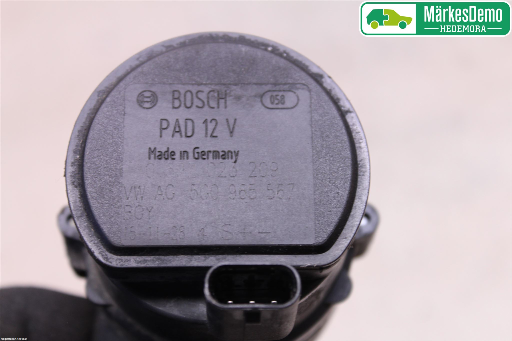 Volkswagen VW CADDY 16-20 Varme Sirkulasjonspumpe