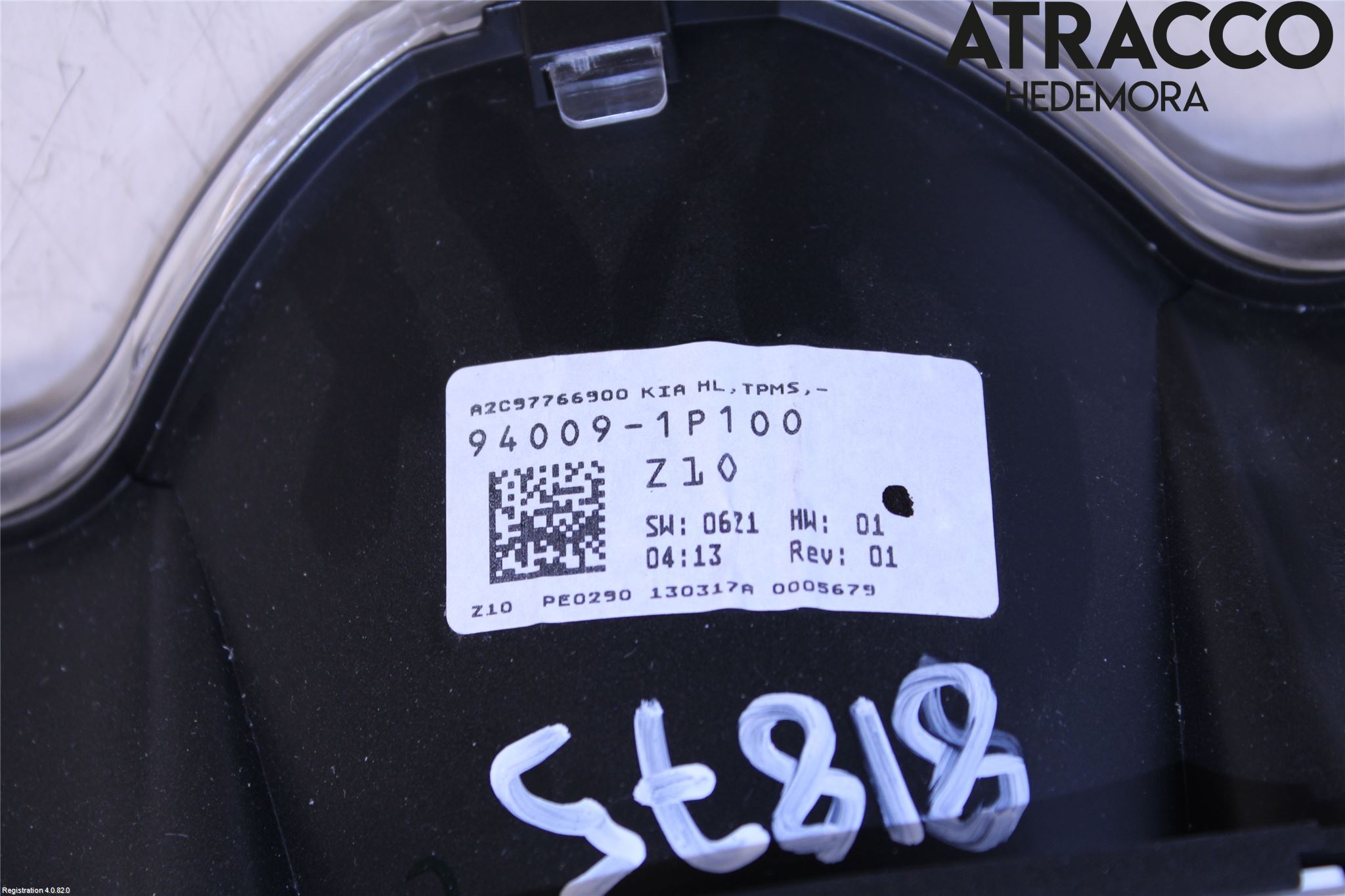 Kia VENGA 10-19 Instr Speedometer