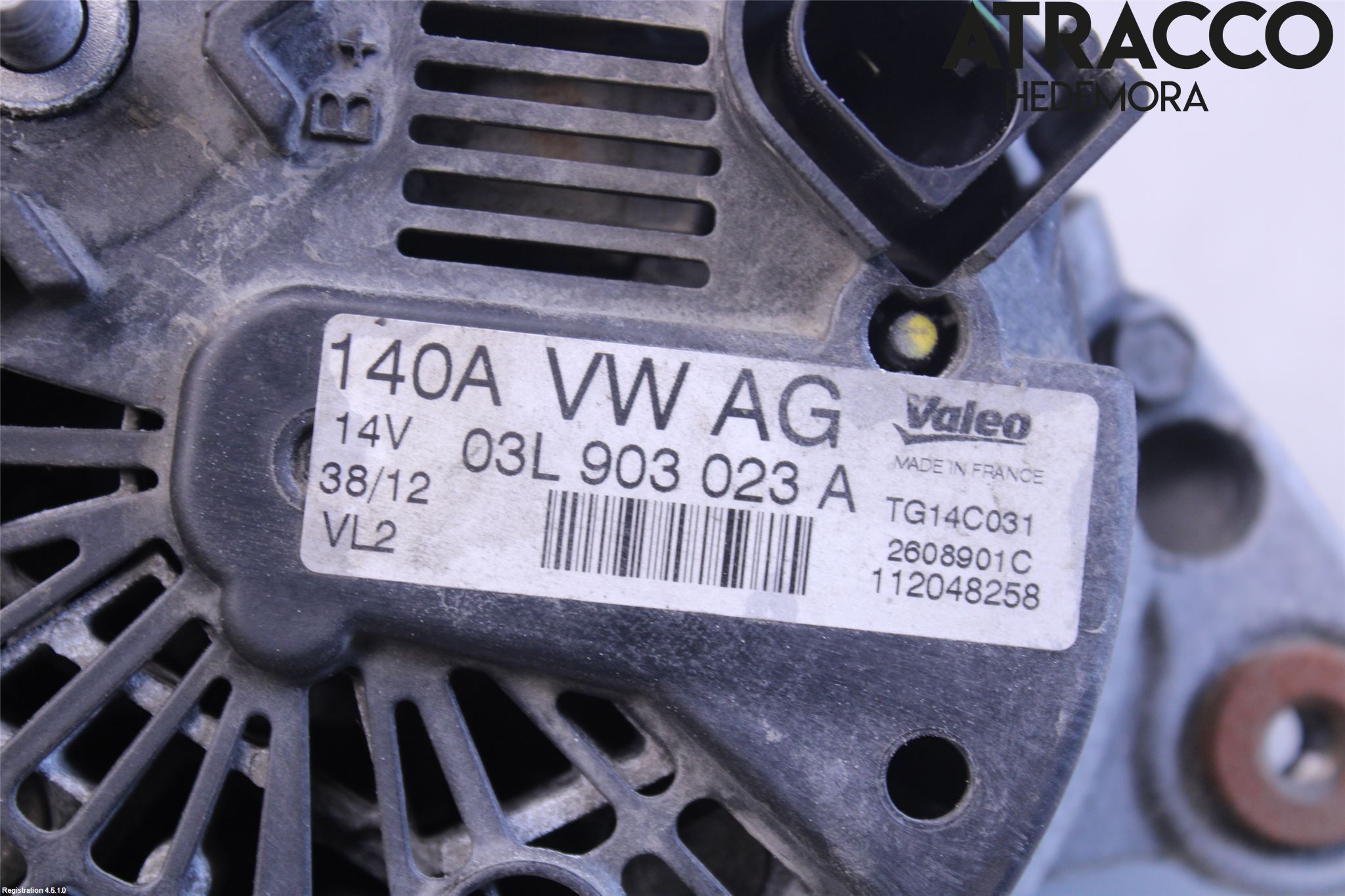 Volkswagen VW GOLF VI 09-13 Dynamo