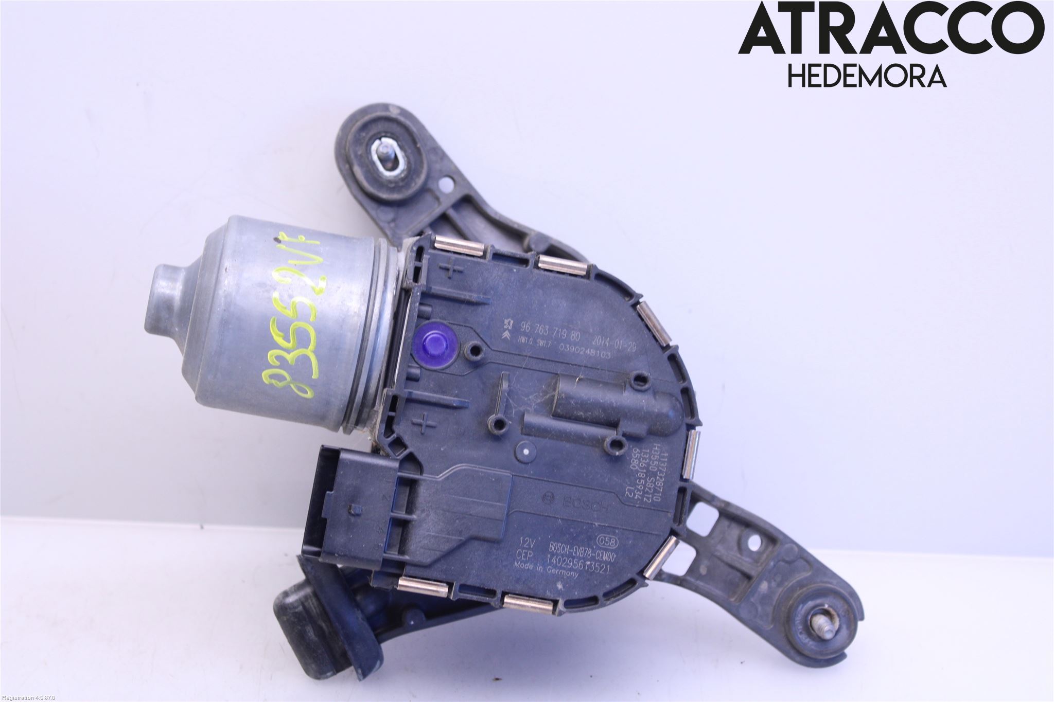 Citroen C4 GRAND PICASSO 14-18 Viskermotor Frontrute