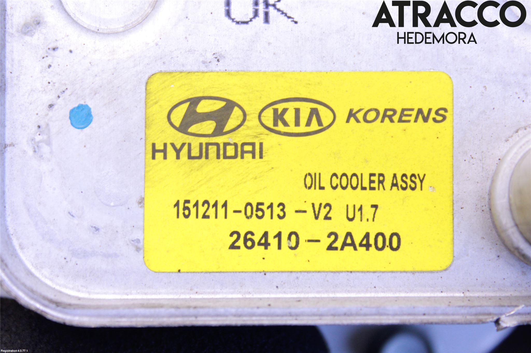 Kia CARENS III 13-19 Radiator Oljekjøler Motor
