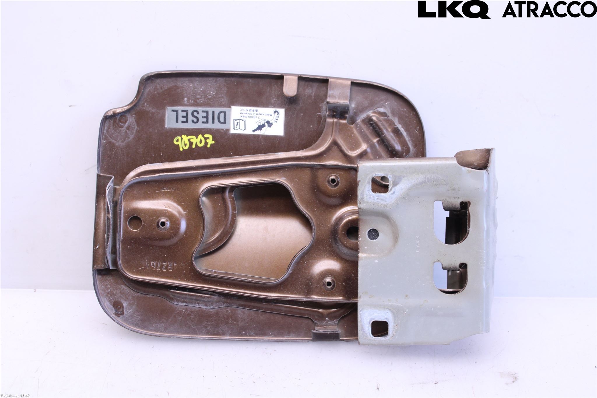 Dacia DUSTER 10-17 Drivstoff Tankluke