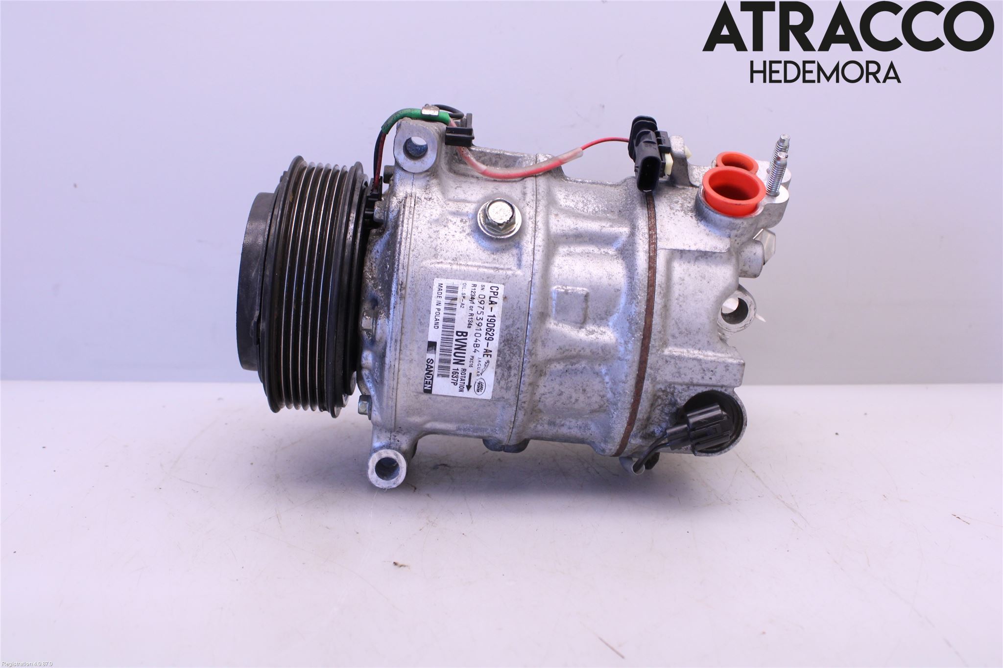 Landrover RANGE ROVER SPORT (L494) 14-22 Varme Ac Kompressor