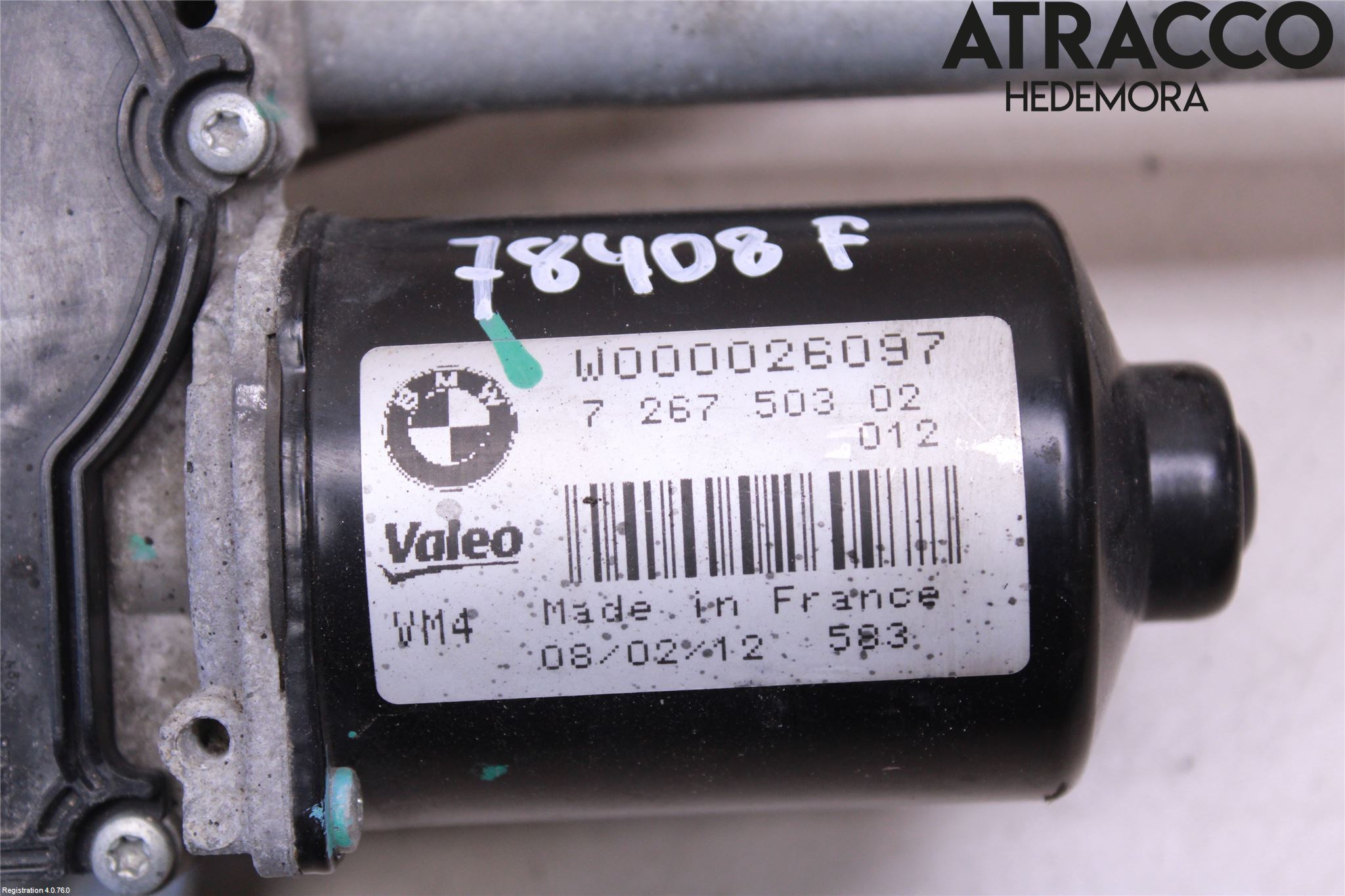BMW 1 F20/F21 11-19 Viskermotor Frontrute
