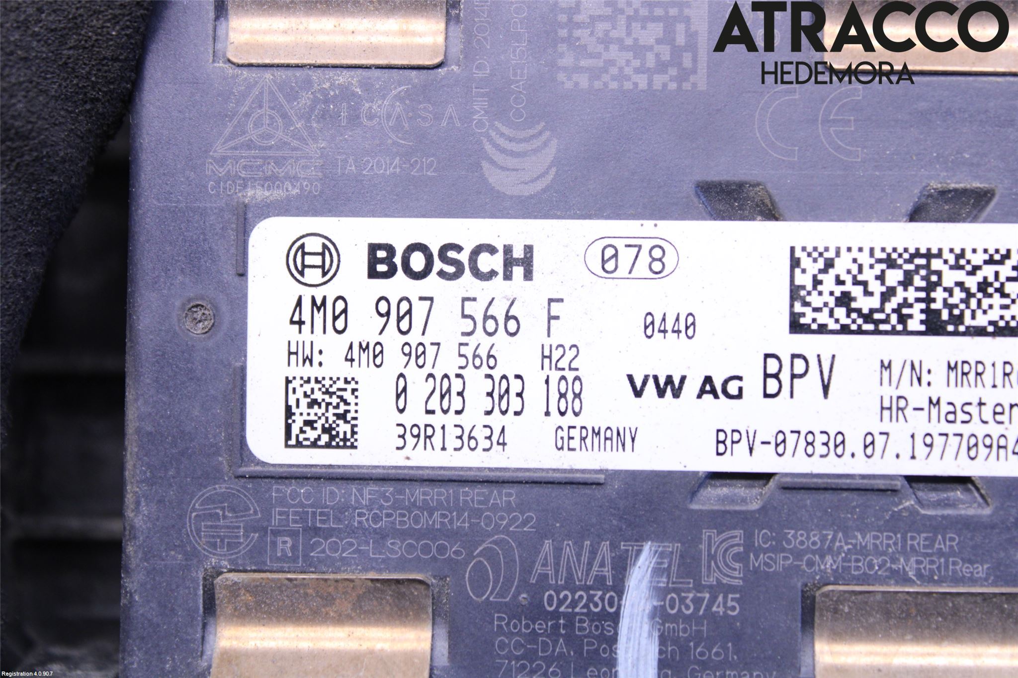 Audi A4 ALLROAD 17- Sensor Kollisjonsbeskyttelse