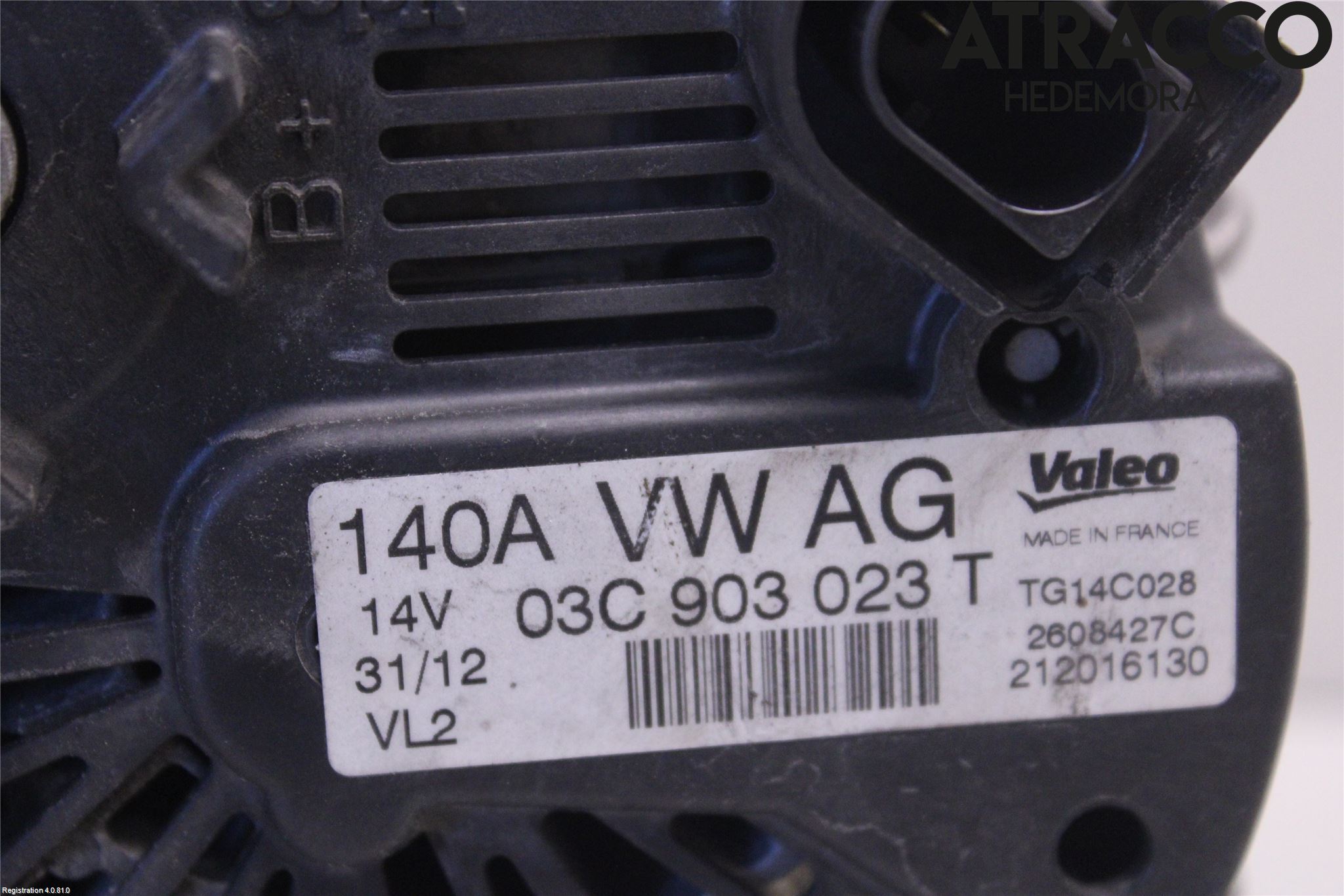 Volkswagen VW PASSAT 11-14 Dynamo