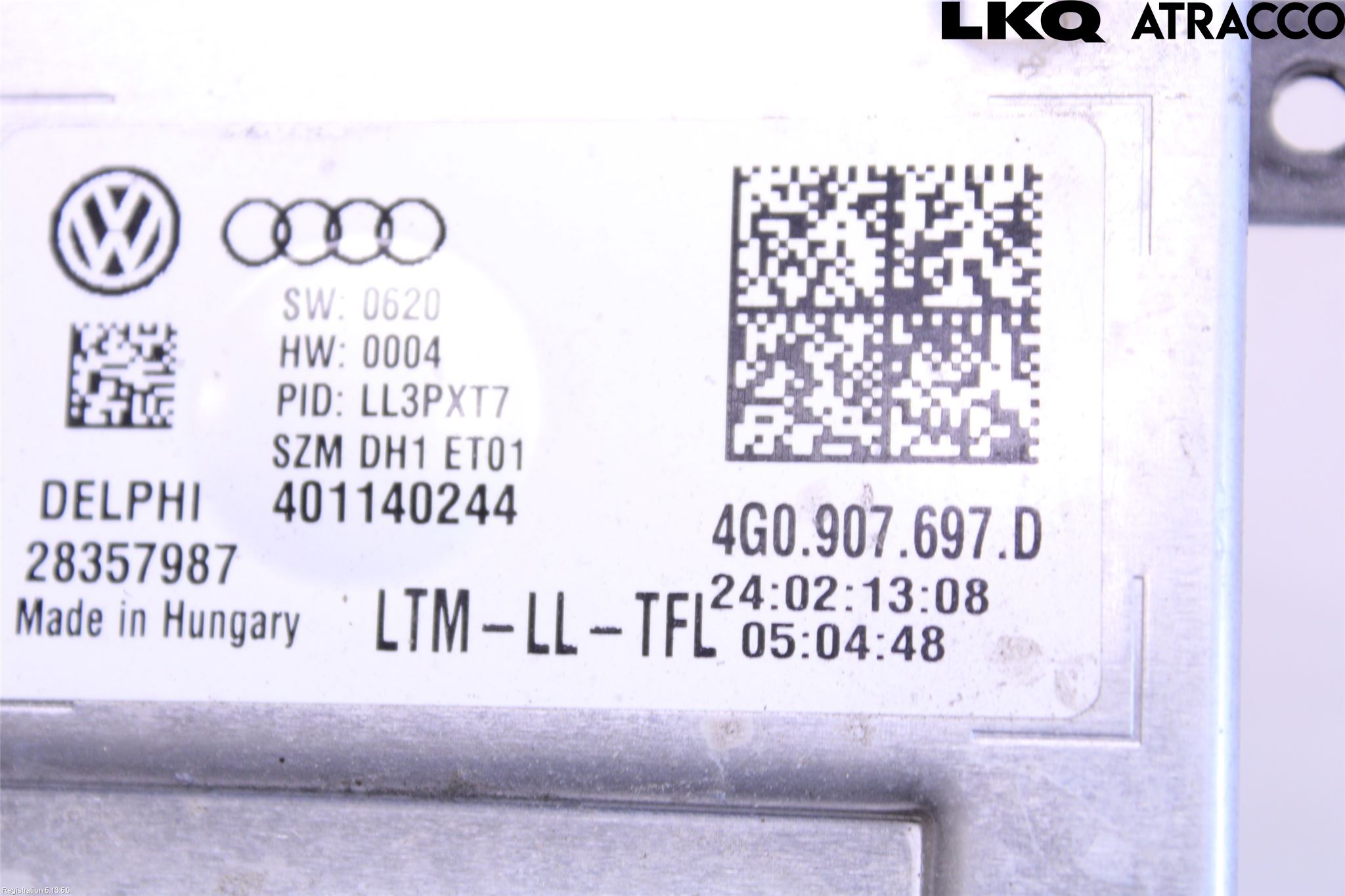 Audi A4 12-15 Styreenhet Xenon
