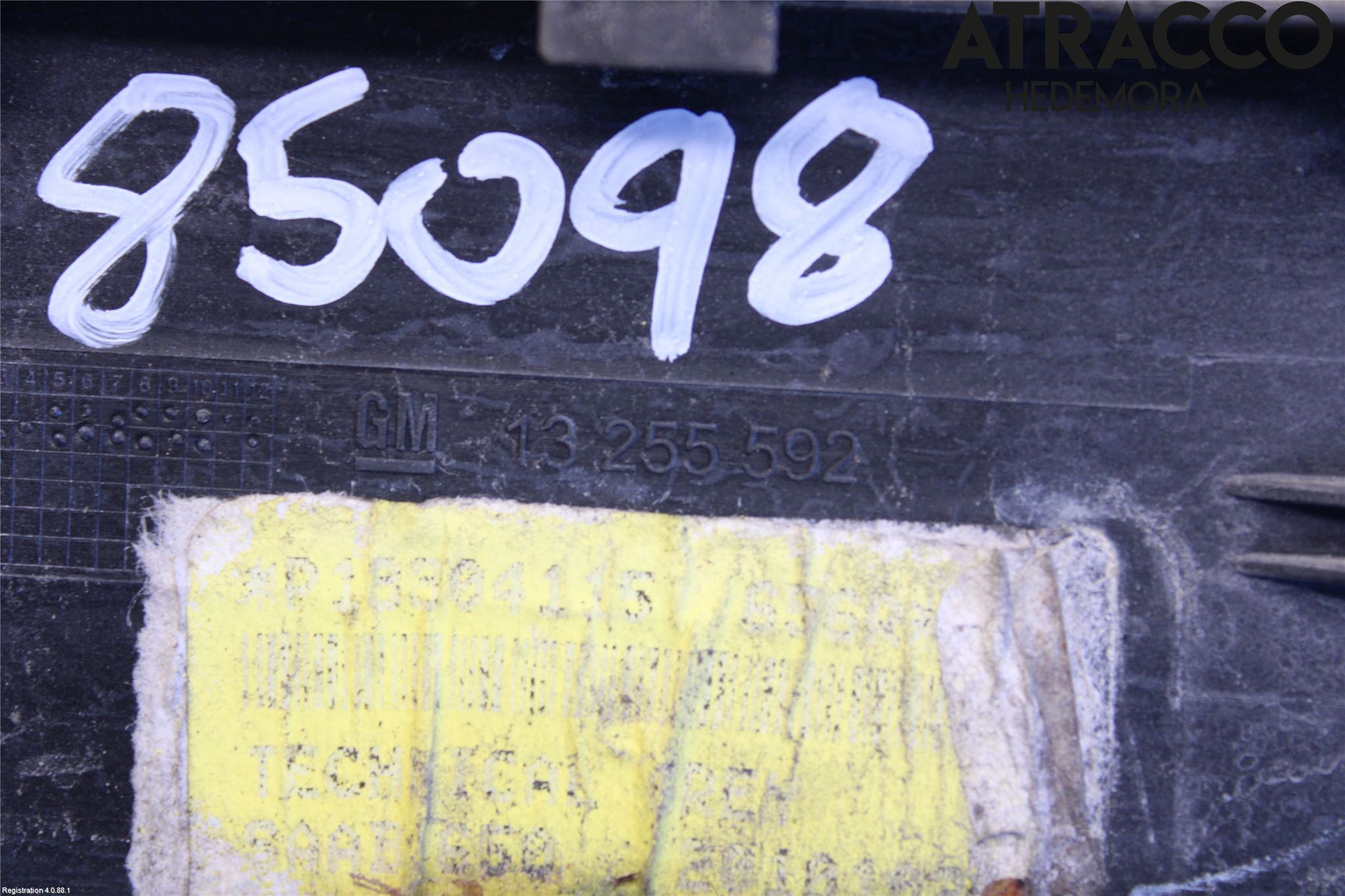 Saab 9-5 10-12 Drivstoff Tankluke