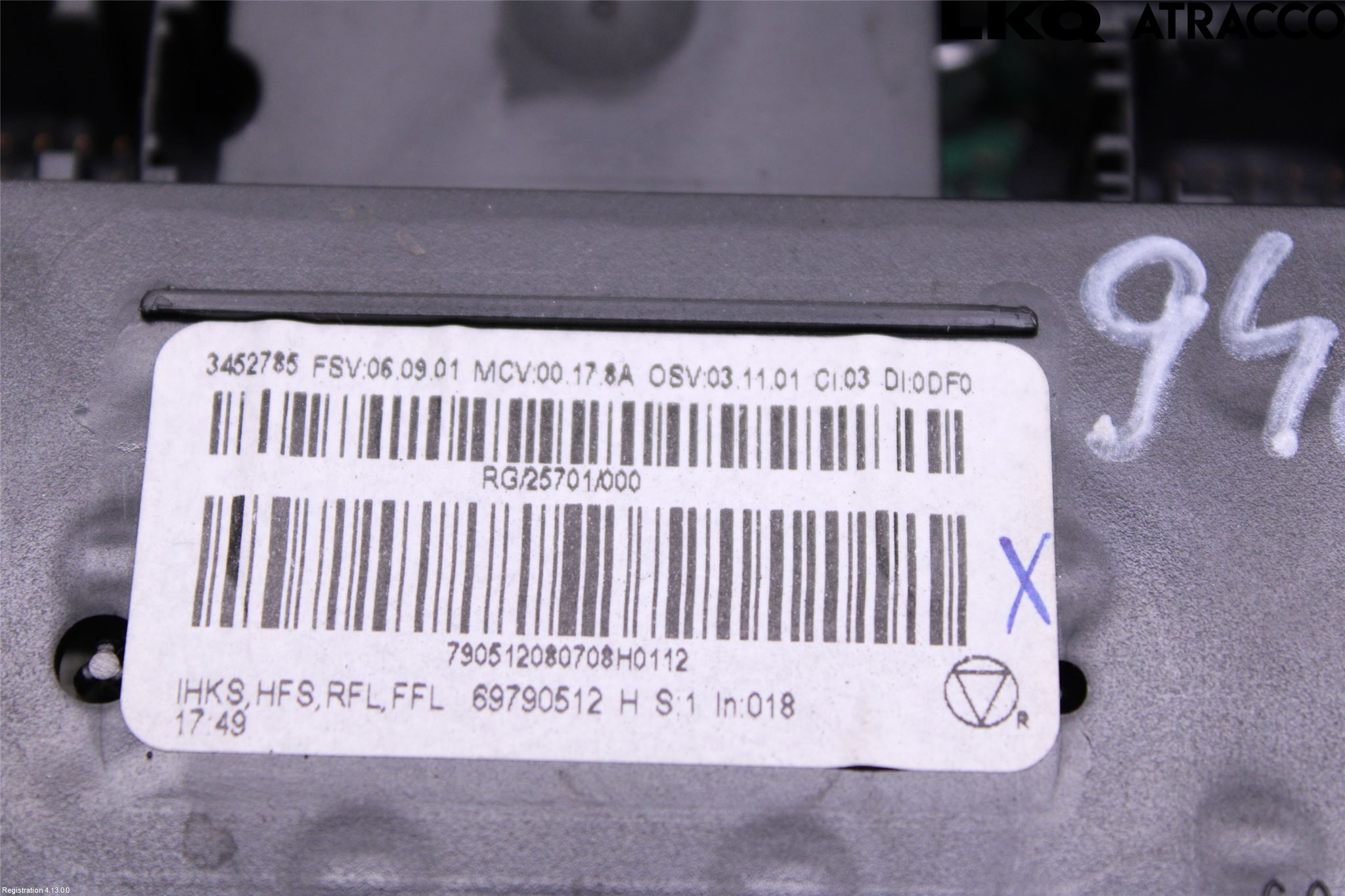 Mini CLUBMAN R55 06-14 Varme Ac Betjening-Display