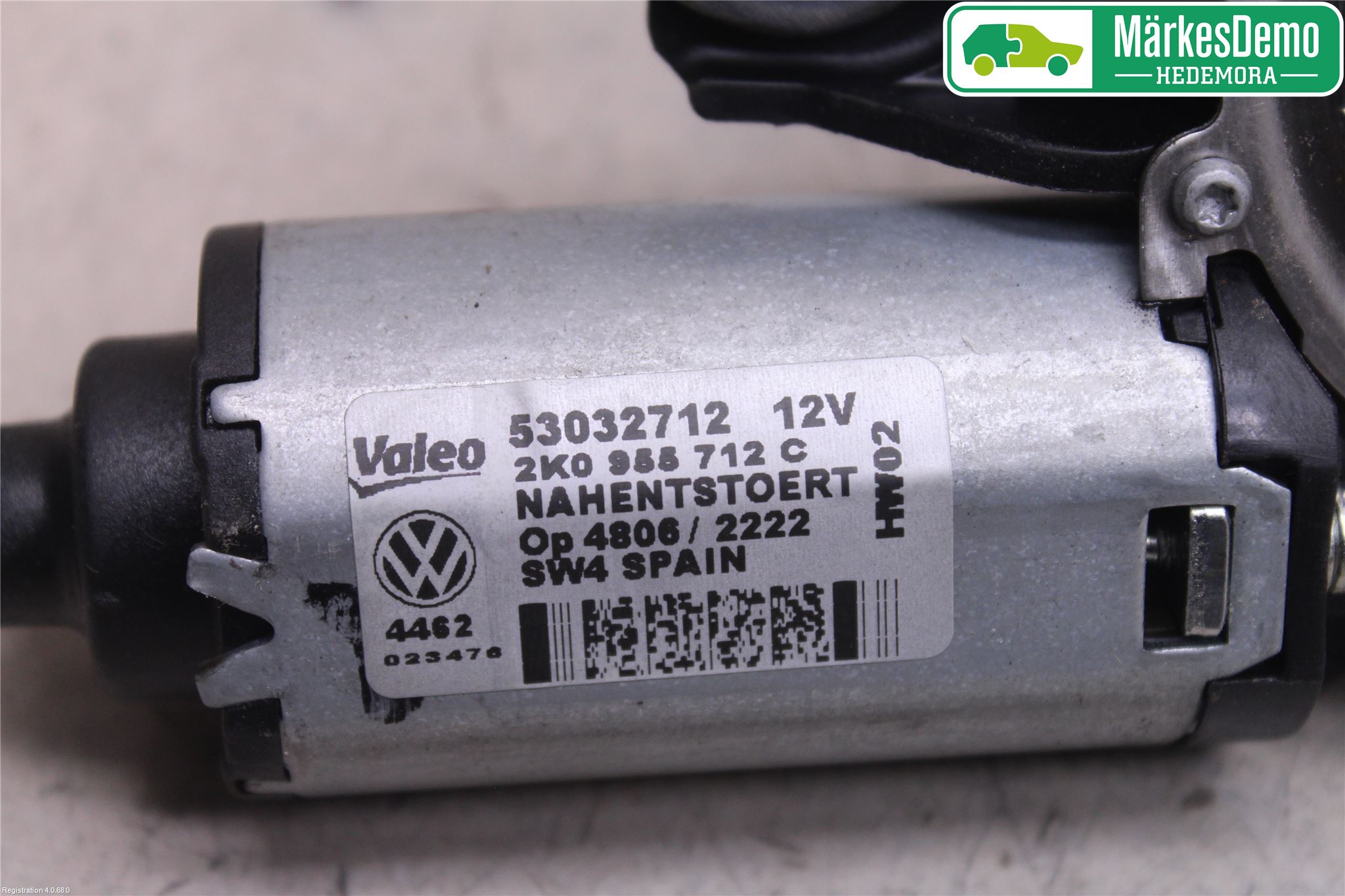 Volkswagen VW CADDY 11-15 Viskermotor Bakluke