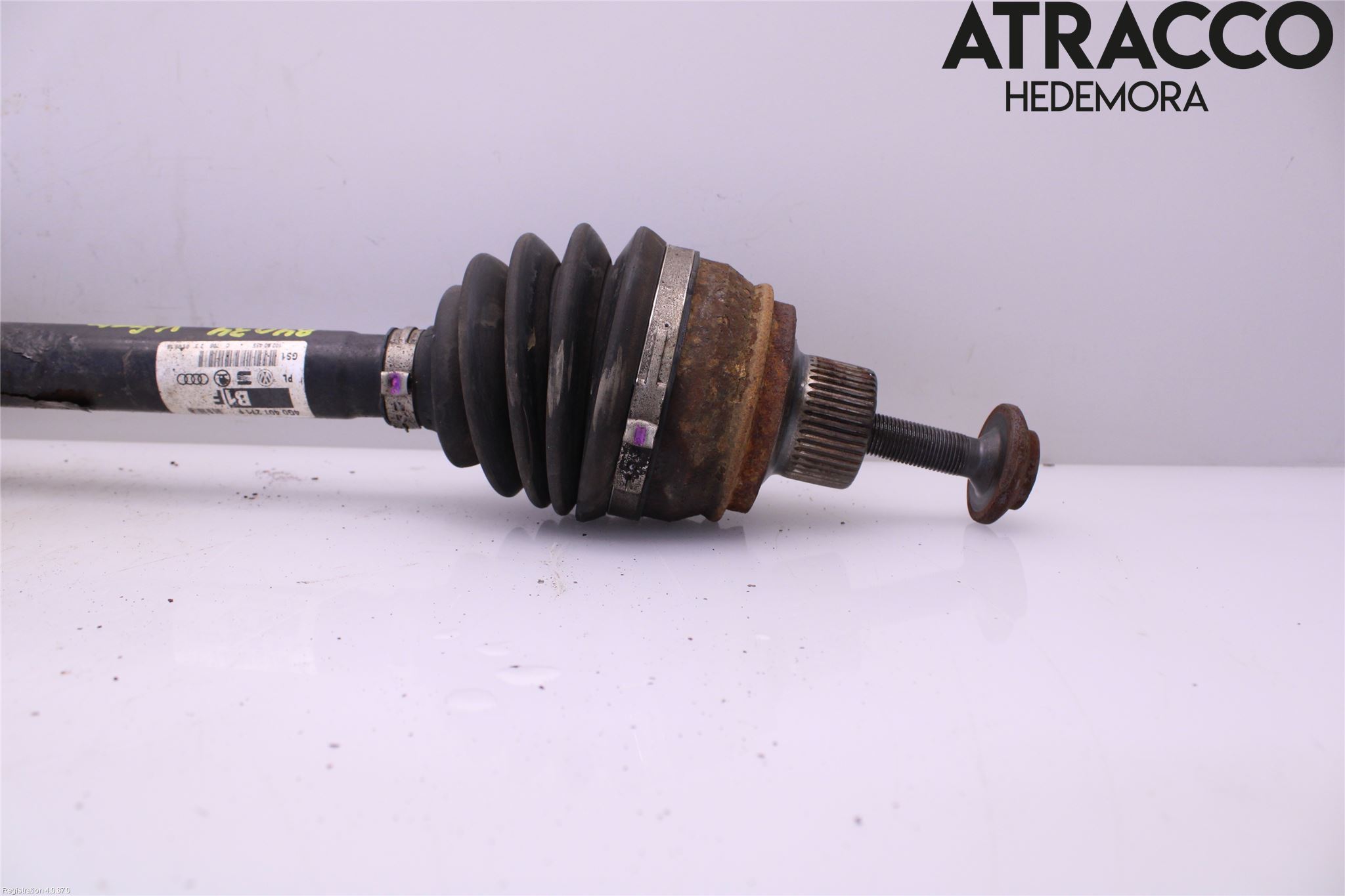 Audi A6 ALLROAD 12-18 Drivaksel Foran Kompl Venstre