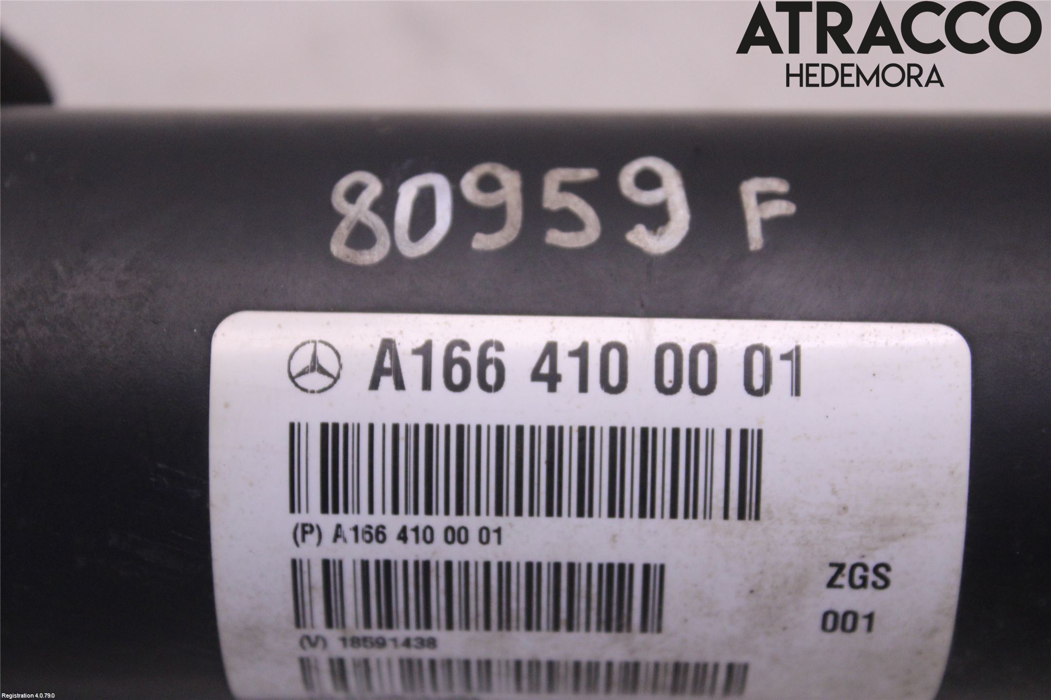 Mercedes-Benz MB GL/GLS-KLASS (X166) 12-19 Mellomaksel Fremre 4Wd