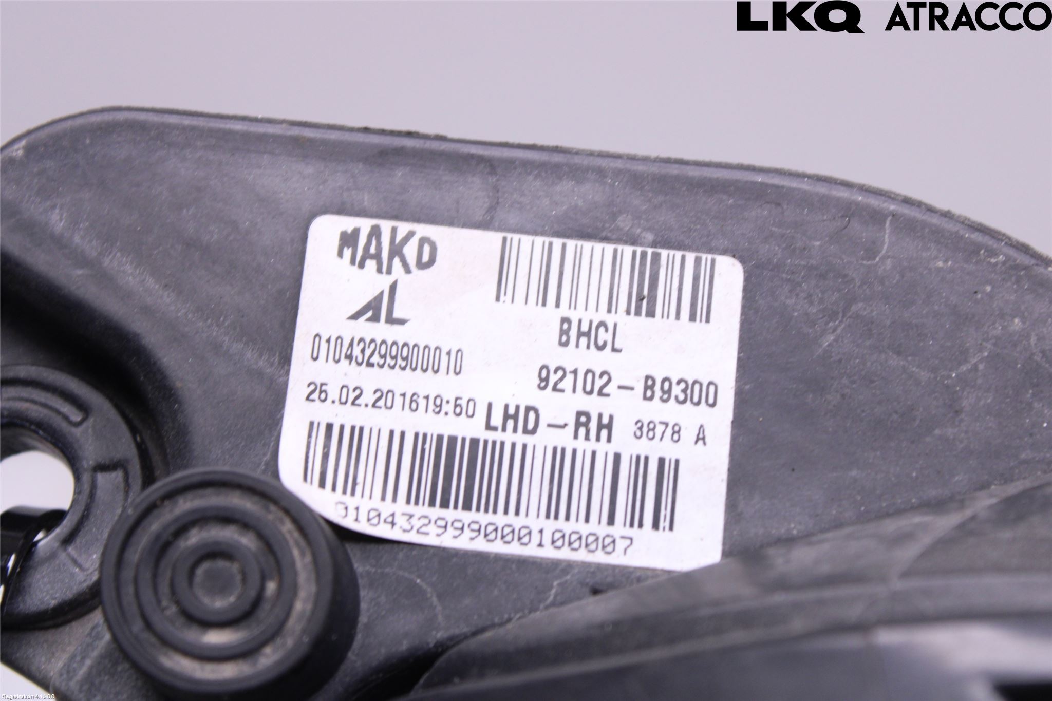 Hyundai i10 BA 14-16 Frontlykt Høyre