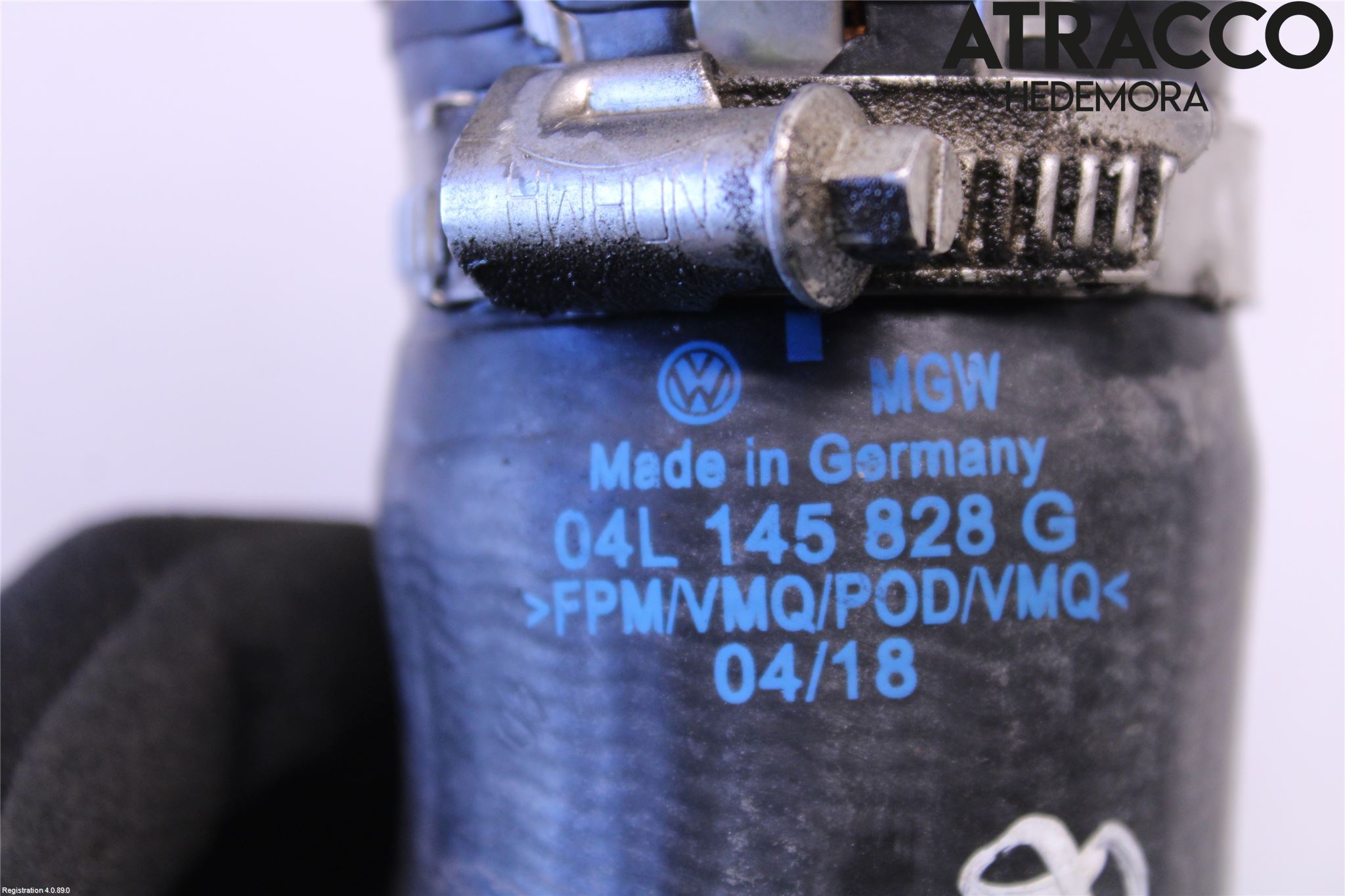 Volkswagen VW CADDY 16-20 Intercooler Rør-Slange