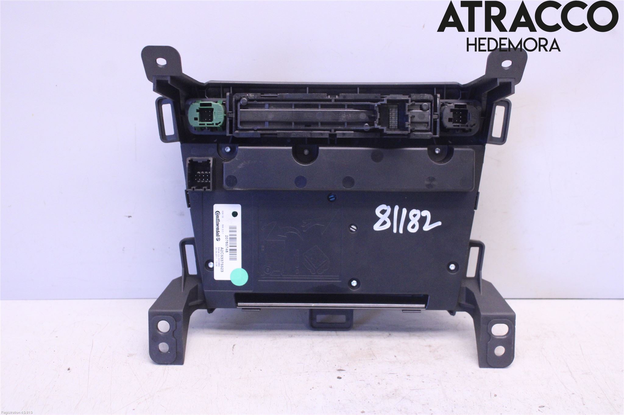 Opel ZAFIRA C 12-19 Stereo Radio Med Cd