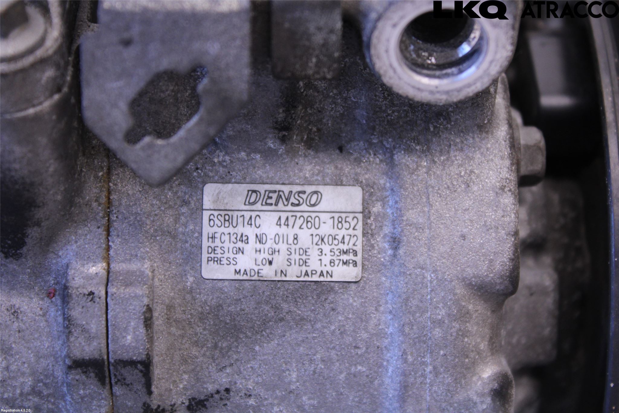 BMW 3 E90/91 SED/TOU 05-12 Varme Ac Kompressor