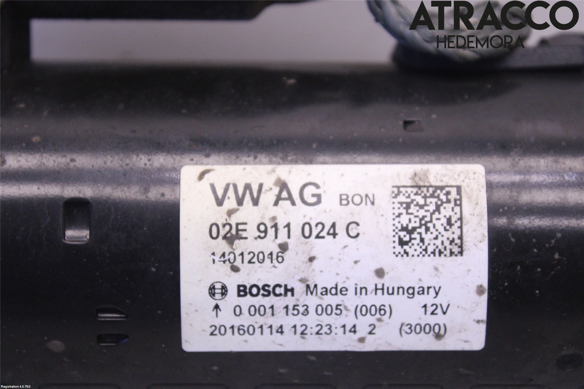 Volkswagen VW CADDY 16-20 Startmotor Diesel