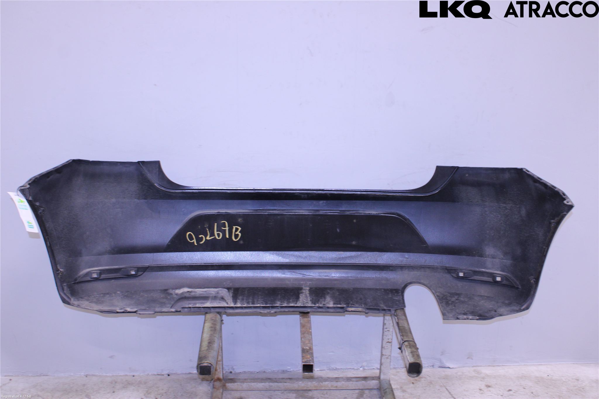 Volkswagen VW POLO 10-17 Støtfanger Bak Overtrekk