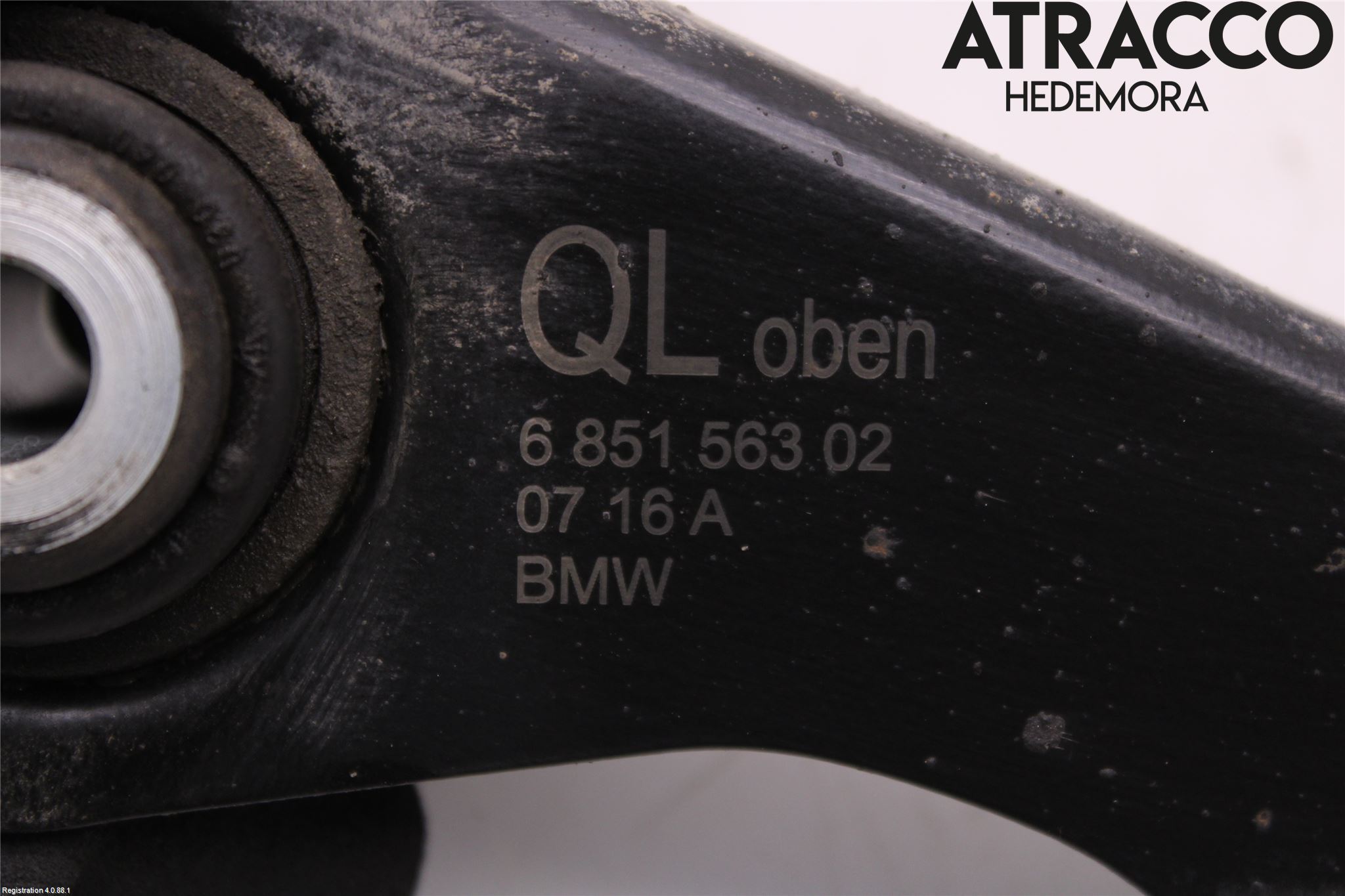 BMW X1 F48 15-22 Bærearm Bak Venstre Øvre