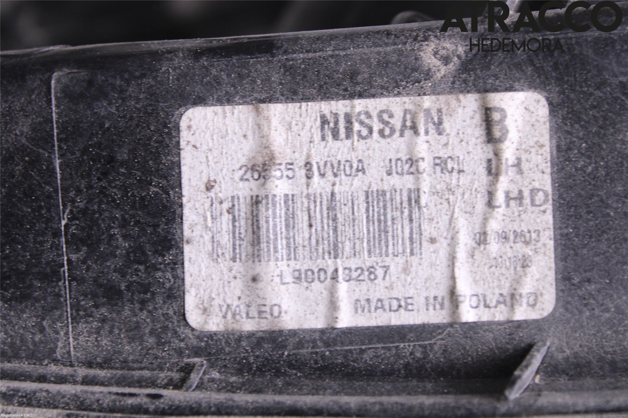 Nissan NOTE E12 14-20 Baklykt Venstre