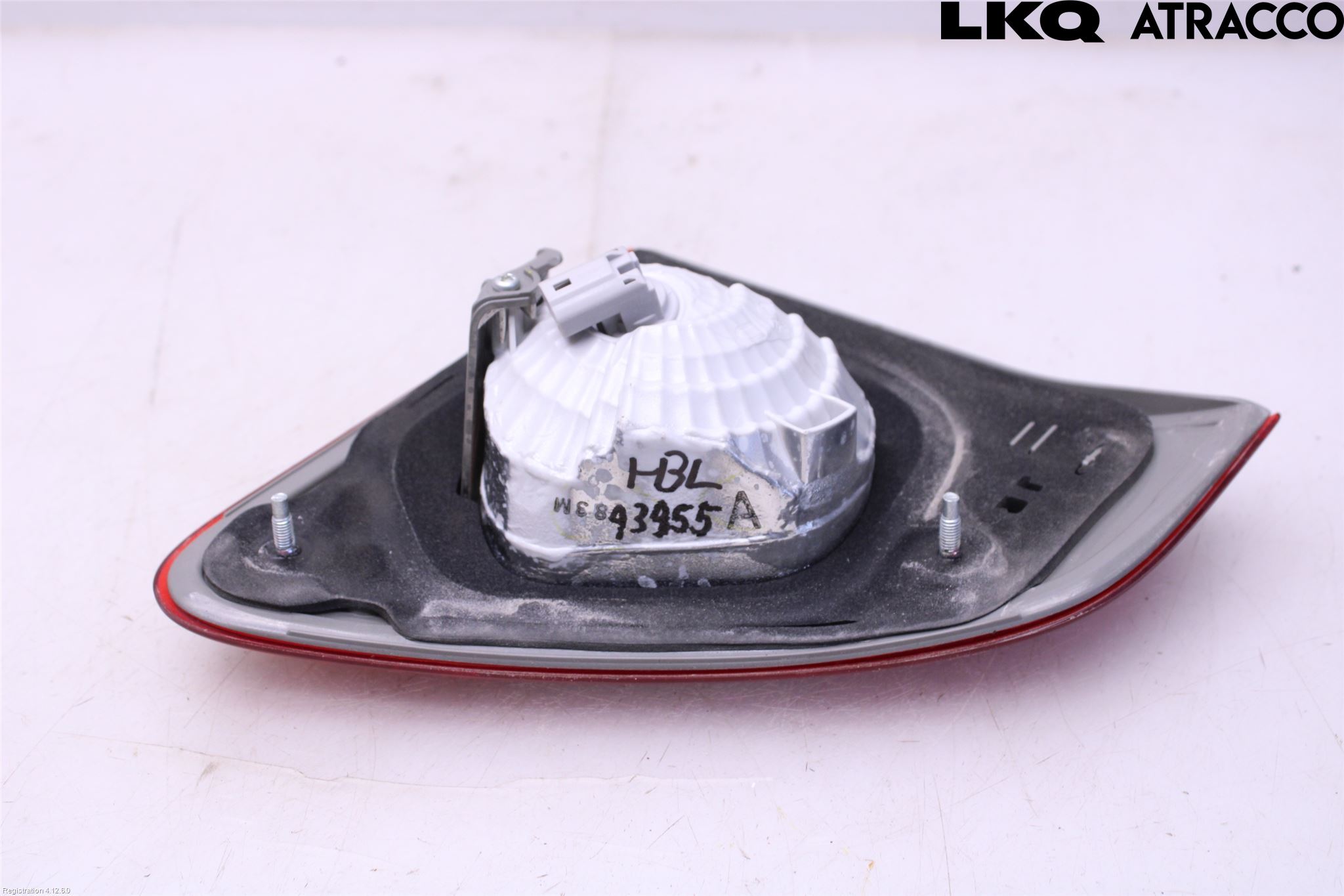 Toyota COROLLA 08-12 Baklykt Høyre  På Luke(Indre)