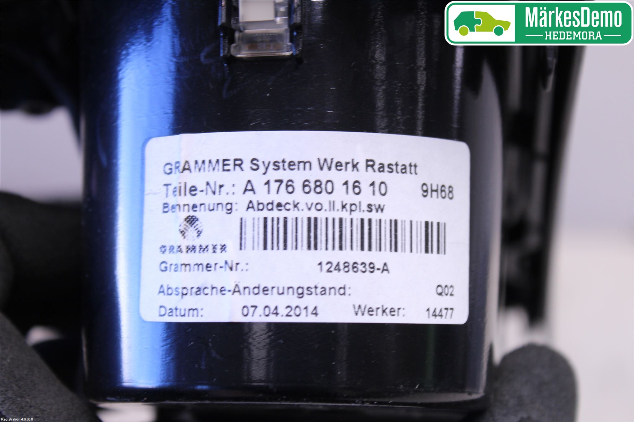 Mercedes-Benz MB GLA-KLASS (X156) 13-20 Innr Koppholder