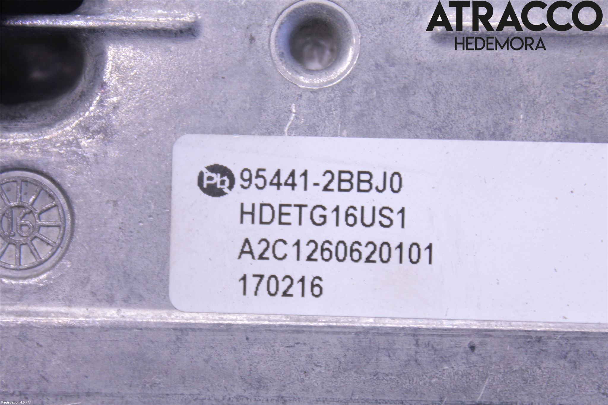 Kia NIRO (DE) 17-22 Styreenhet Gearkasse