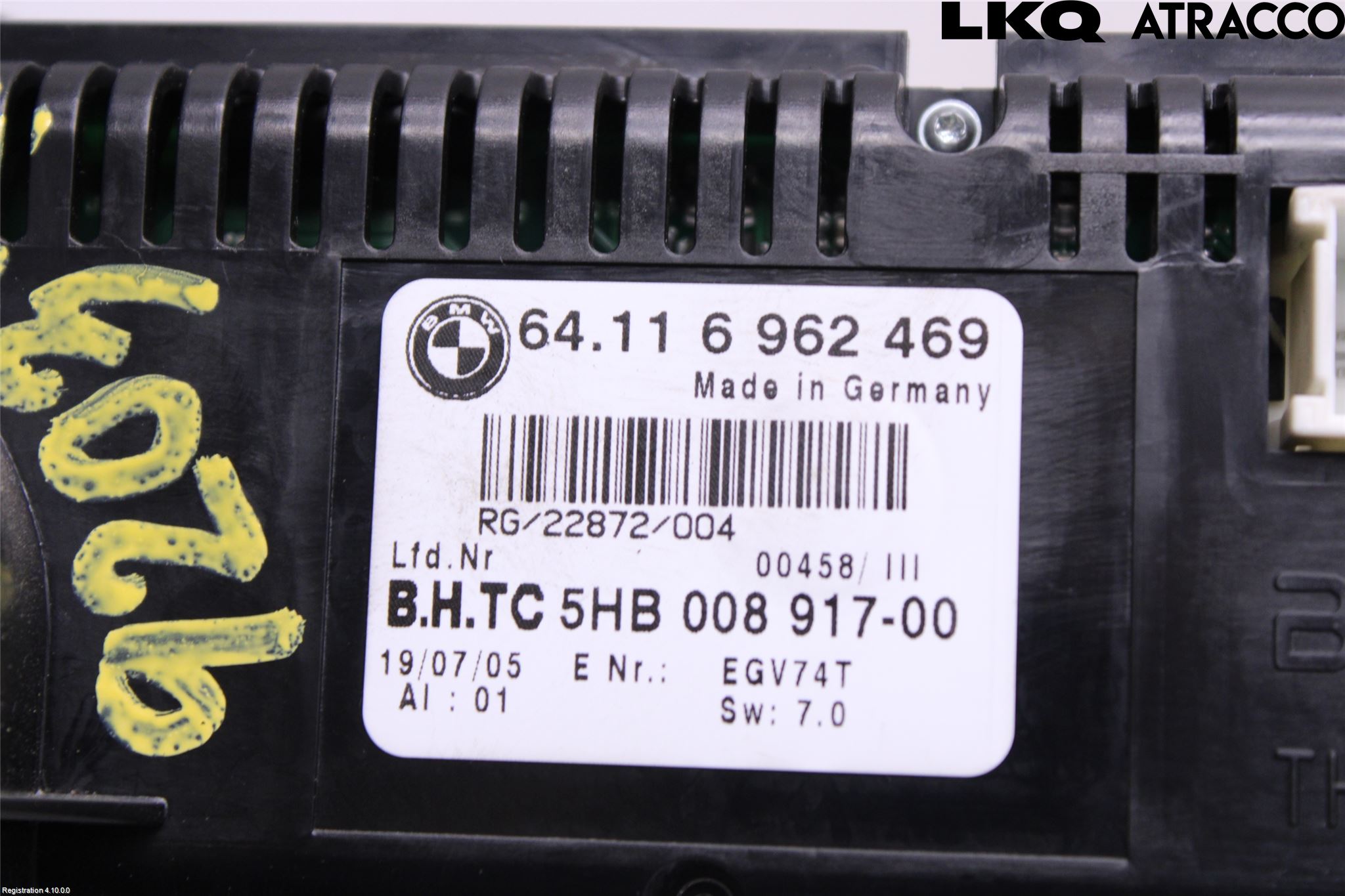 Mini COUPE R50/53 01-06 Varme Ac Betjening-Display