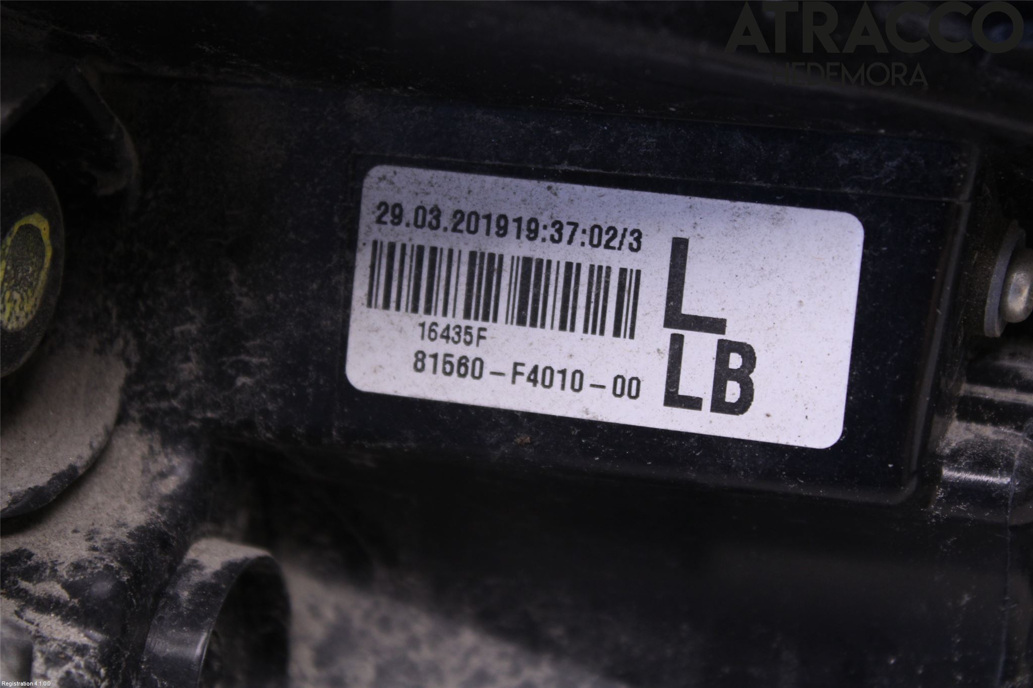 Toyota C-HR 16-23 Baklykt Venstre