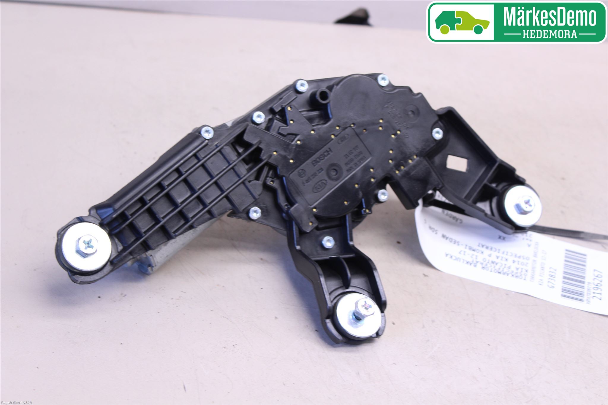Kia PICANTO 12-17 Viskermotor Bakluke