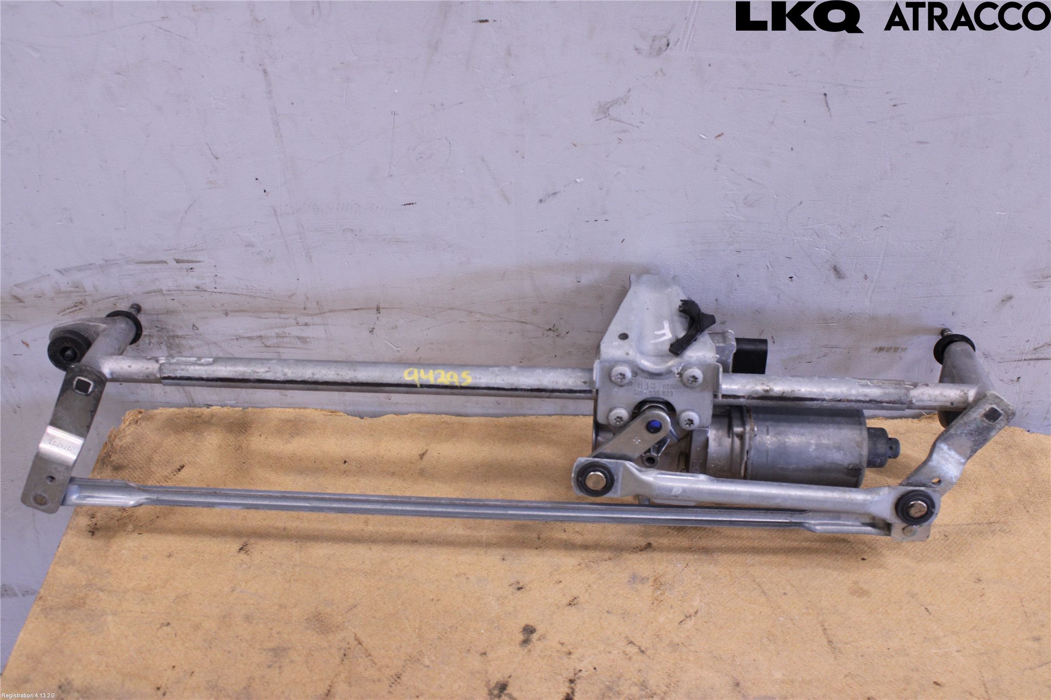 Volkswagen VW CADDY 16-20 Viskeroverføring Frontrute