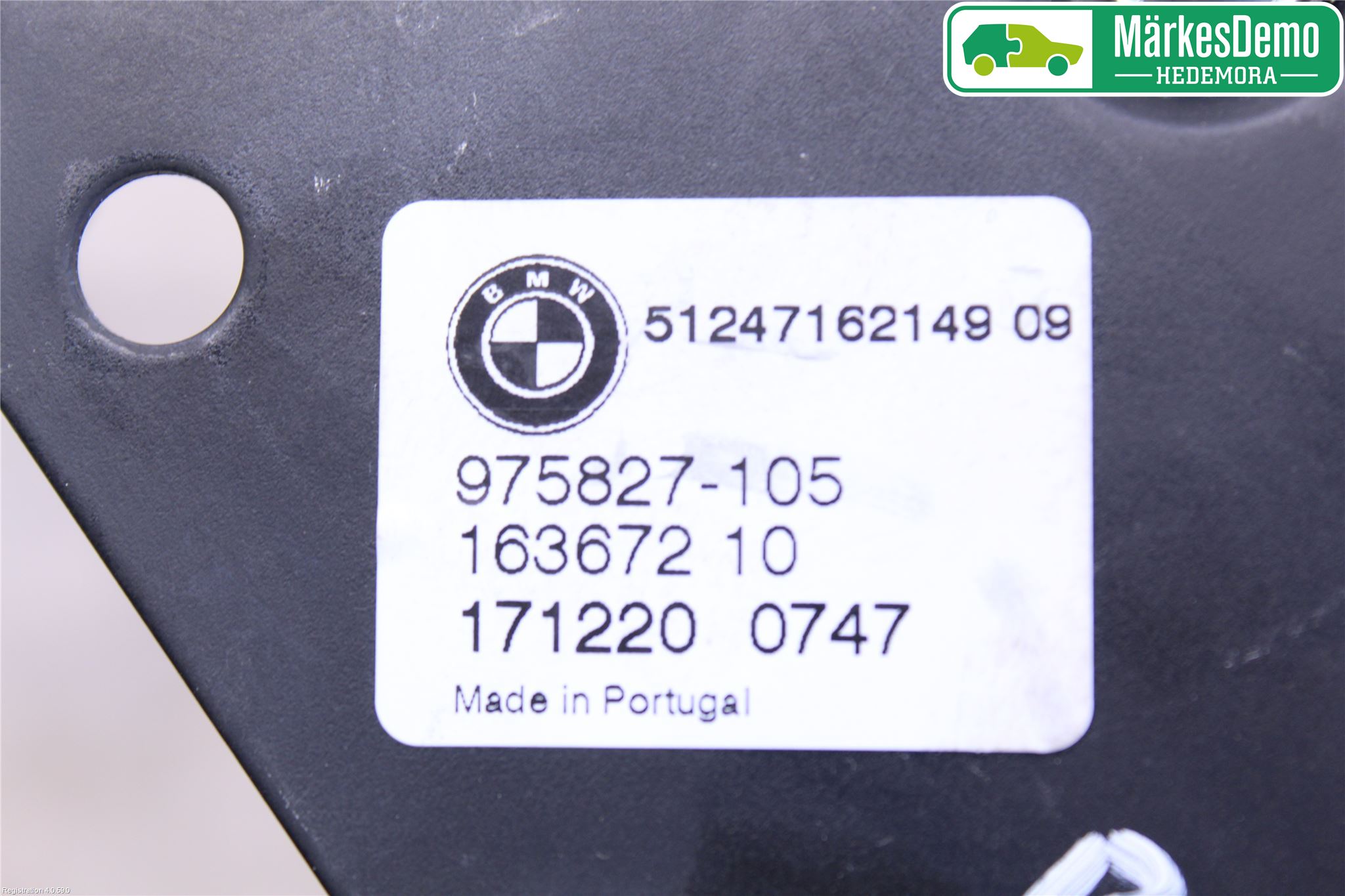 BMW X5 F15 13-18 Bakluke Handtak Indre
