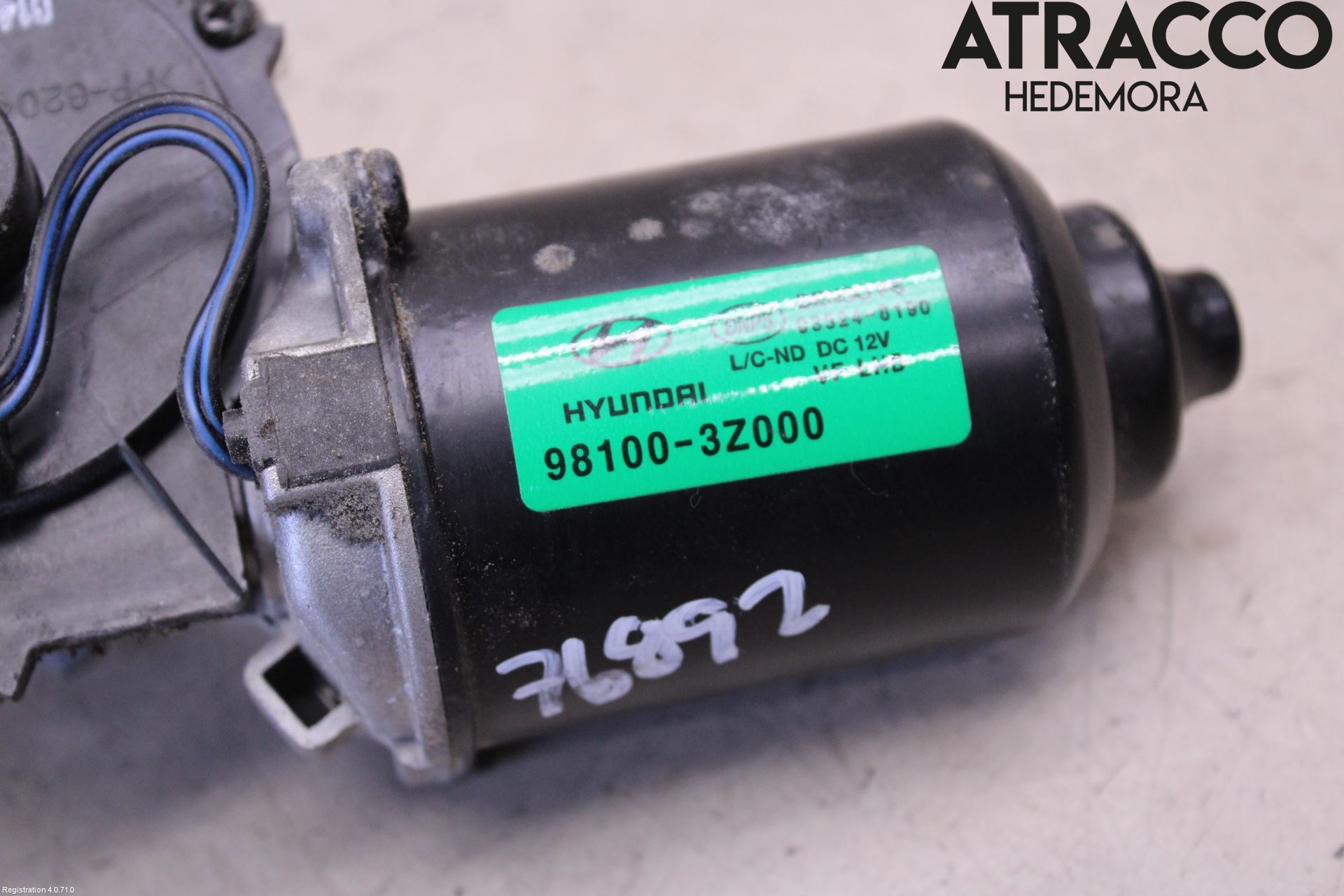 Hyundai i40 08-15 Viskermotor Frontrute