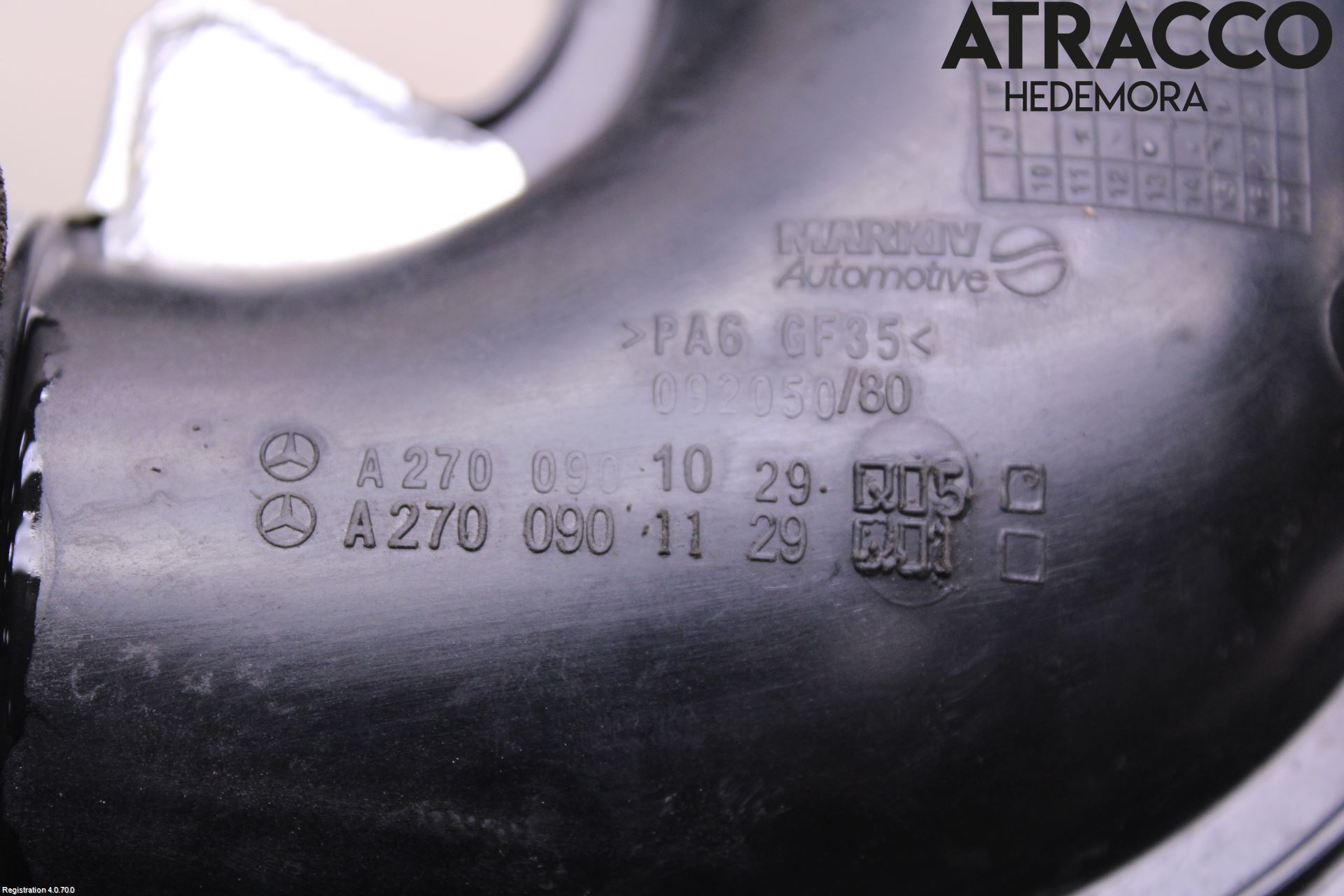 Mercedes-Benz MB GLA-KLASS (X156) 13-20 Inns Gummibelg - Slange