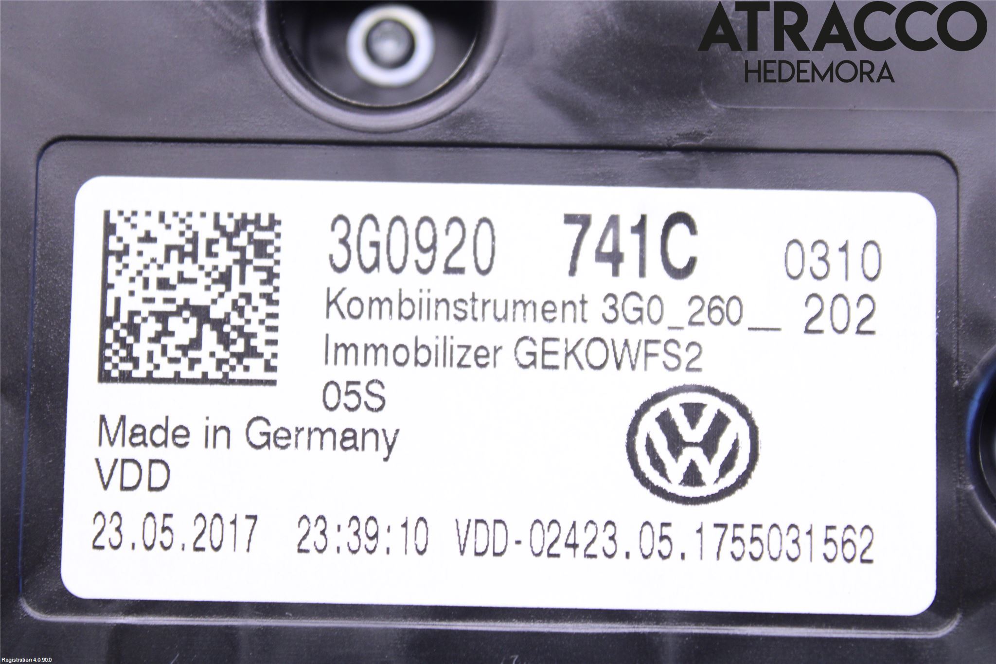 Volkswagen VW PASSAT 15-19 Instr Kombinert