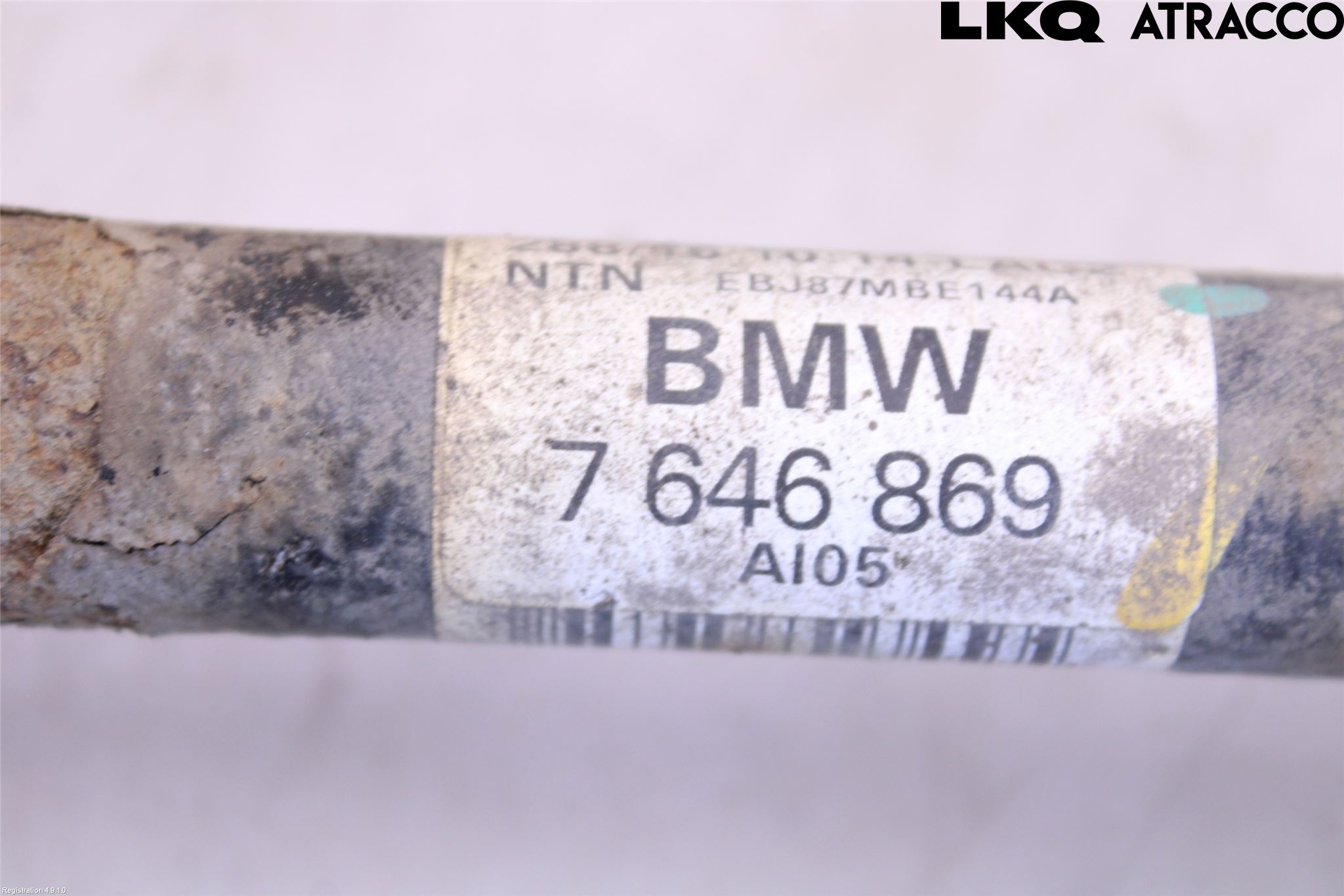 BMW 2 F45 Active Tourer 14-21 Drivaksel Bak Kompl Venstre