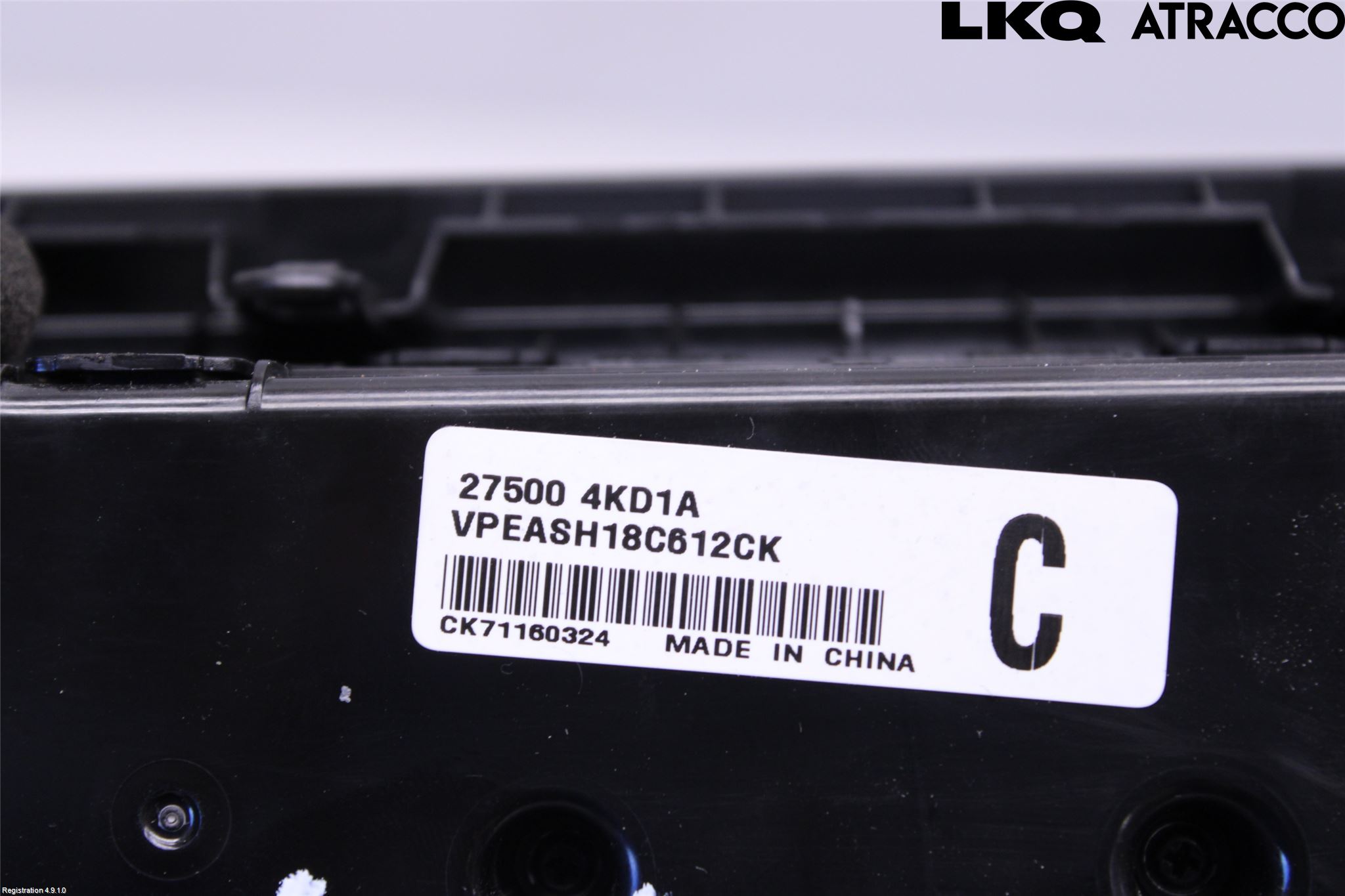 Renault ALASKAN 18-20 Varme Ac Betjening-Display