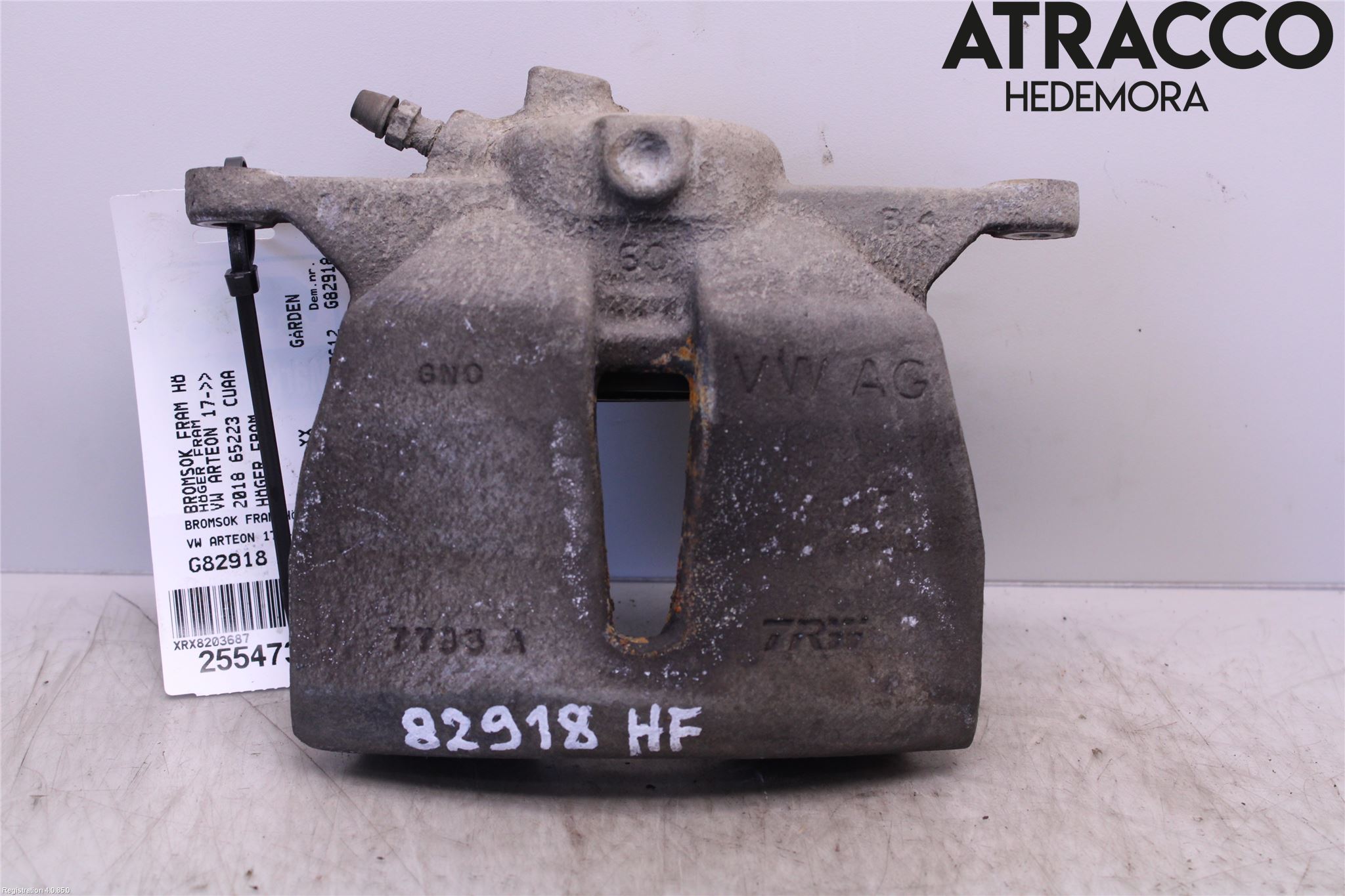 Volkswagen VW ARTEON 17- Bremsecaliper Foran Høyre