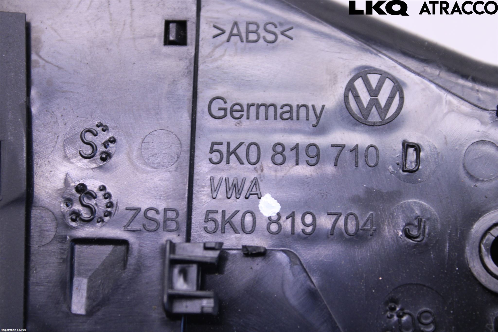 Volkswagen VW GOLF VI 09-13 Dashbord Kanal - Dyse