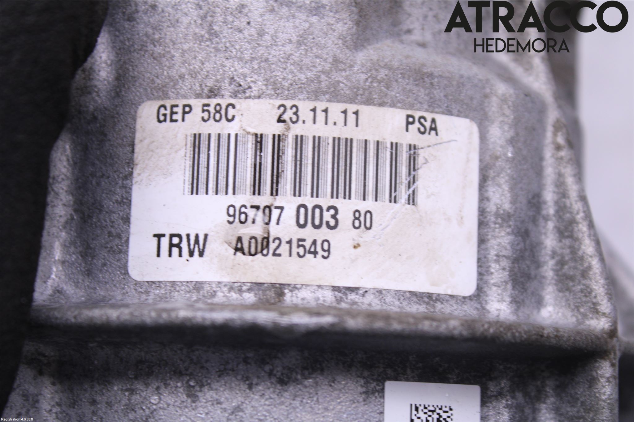Peugeot 308 08-13 Servostyring Eletrisk Pumpe