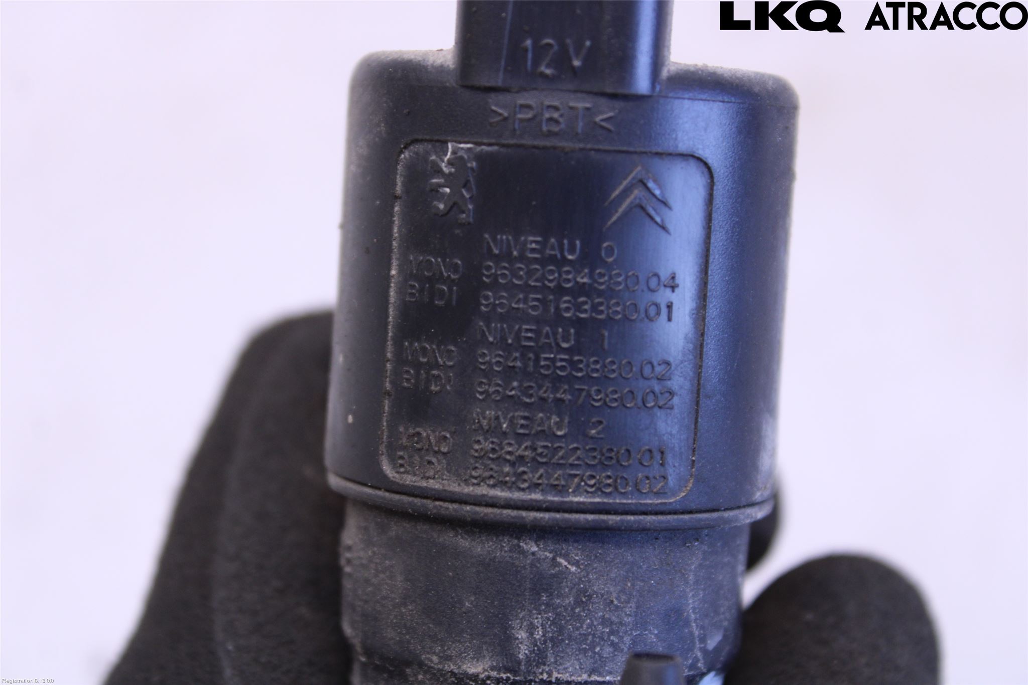 Toyota PROACE I 13-16 Spylerpumpe Frontrute