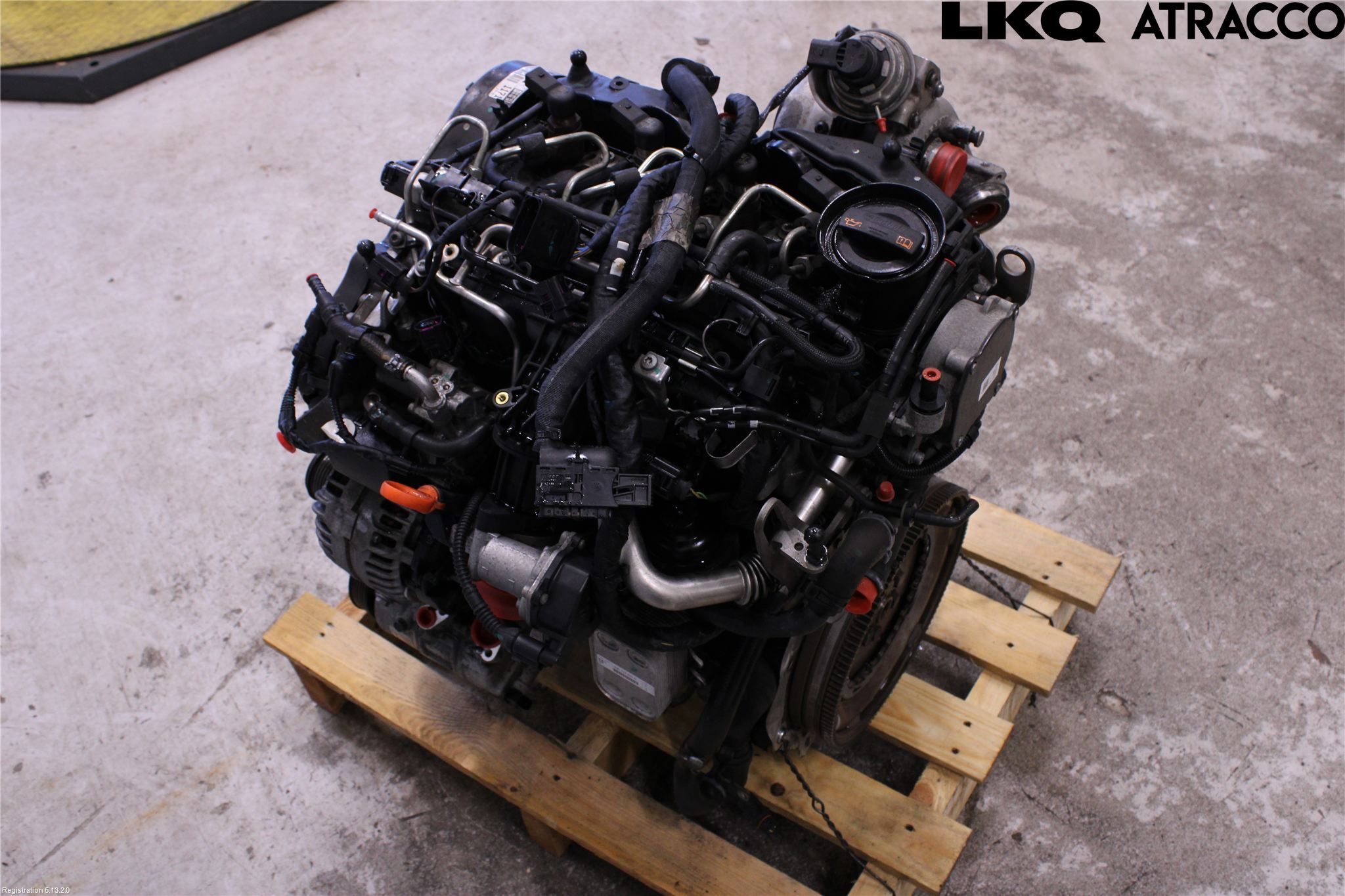 Volkswagen VW GOLF VI 09-13 Motor Diesel