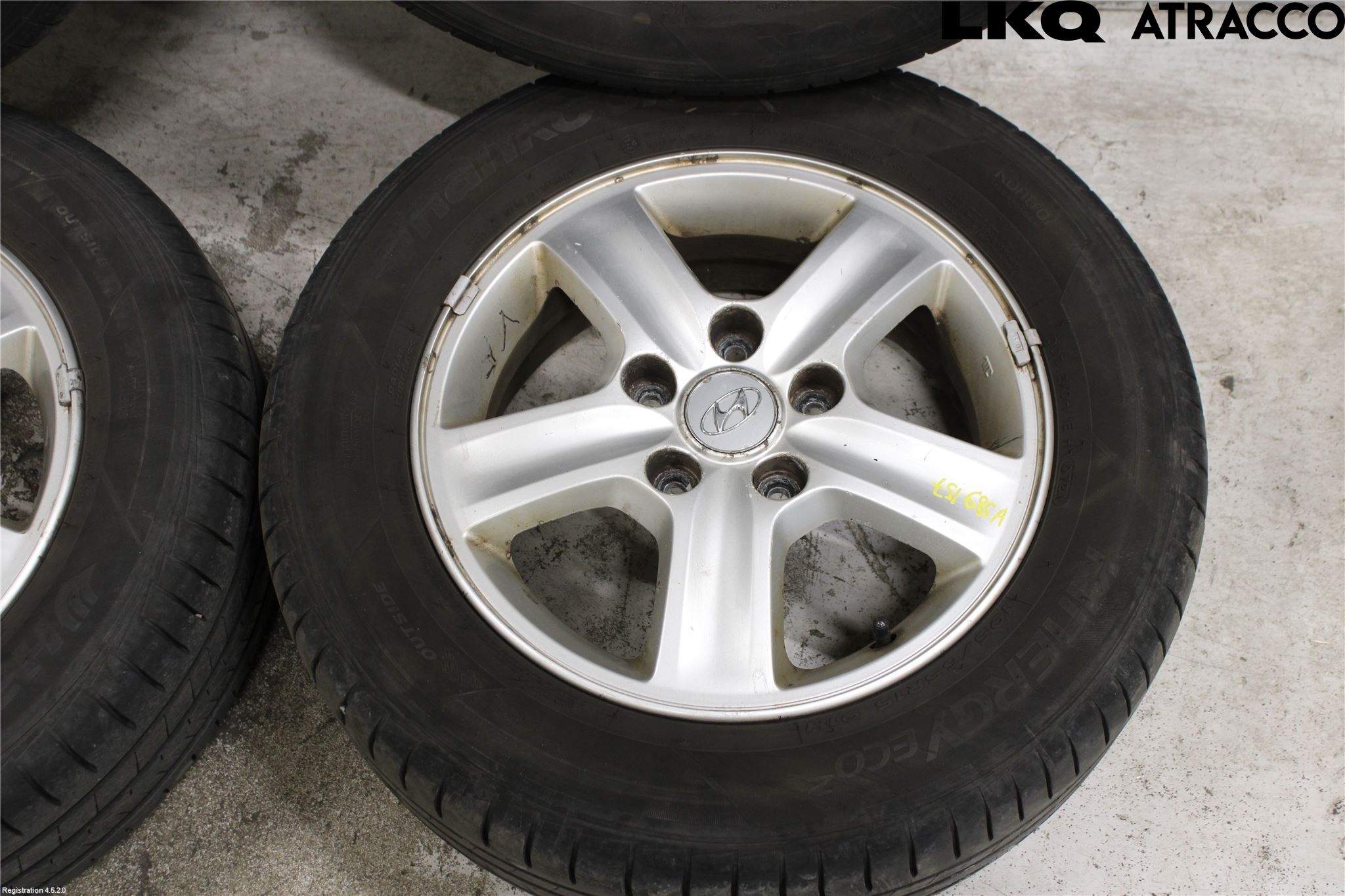 Hyundai i30 FD 07-12 Dekk Sommer På Alu Felg 4Stk